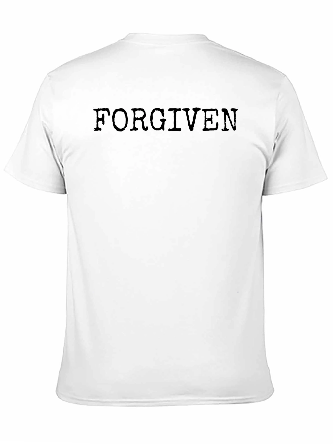 Forgiven Graphic Tee - Black Christian T-Shirt