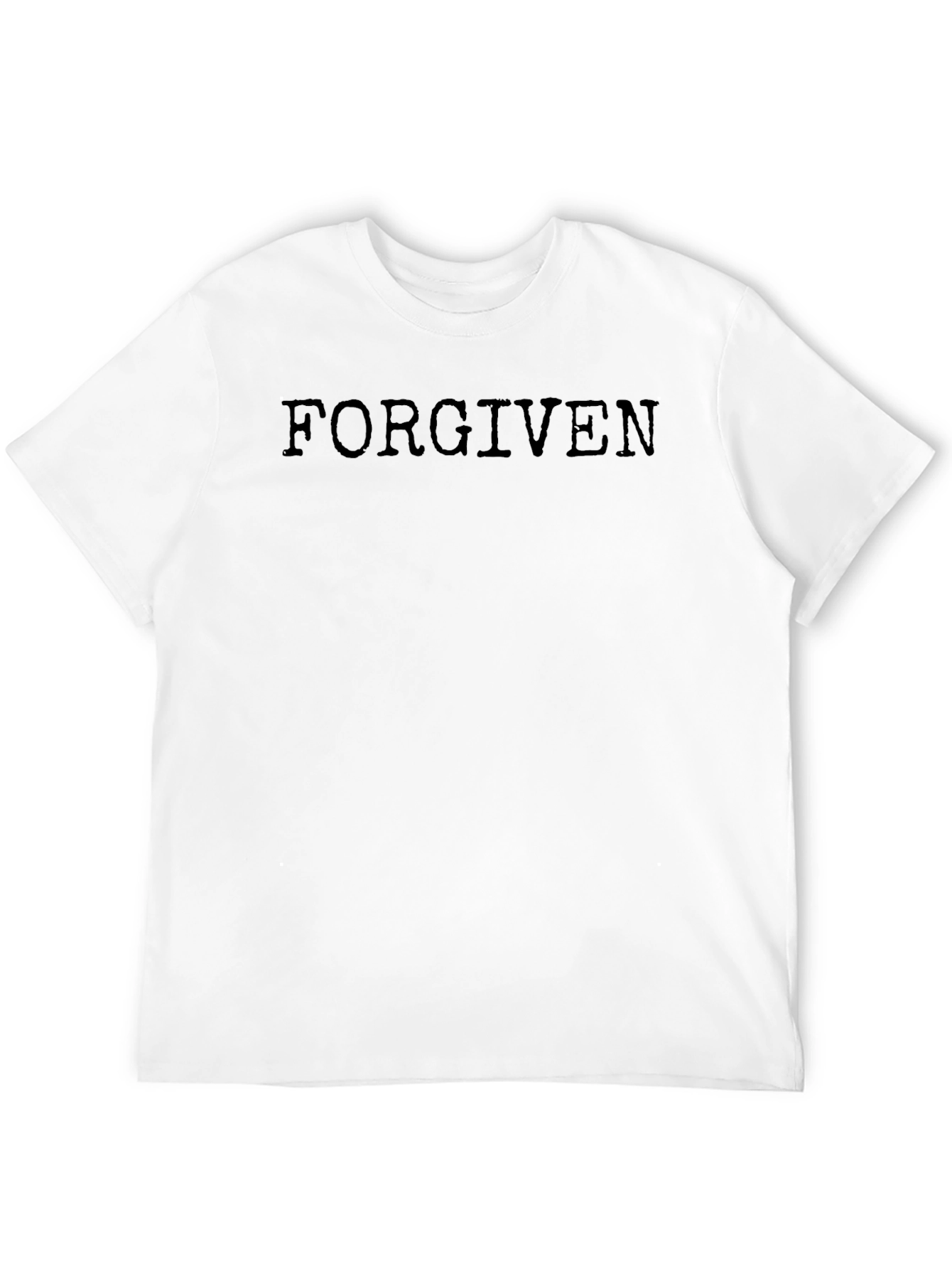 Forgiven Graphic Tee - Black Christian T-Shirt