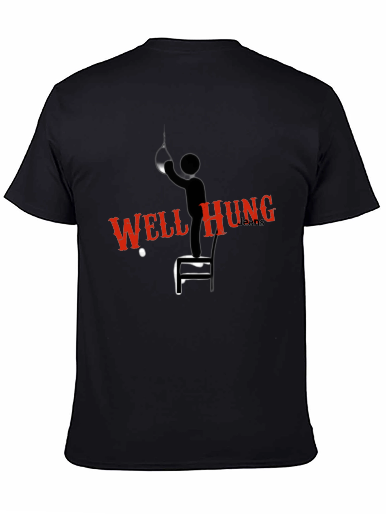 Well Hung Punching Bag Graphic Tee - Black