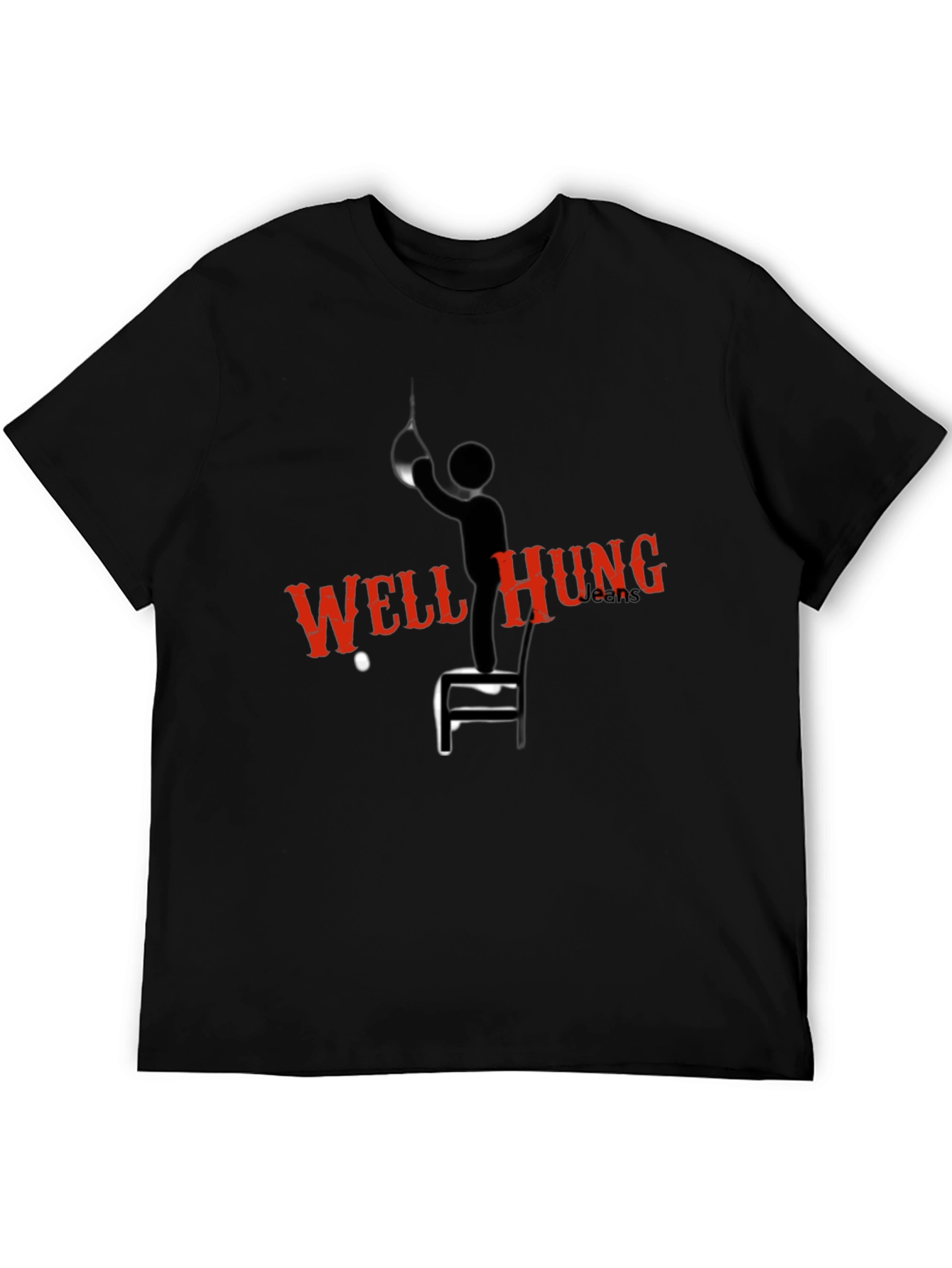 Well Hung Punching Bag Graphic Tee - Black