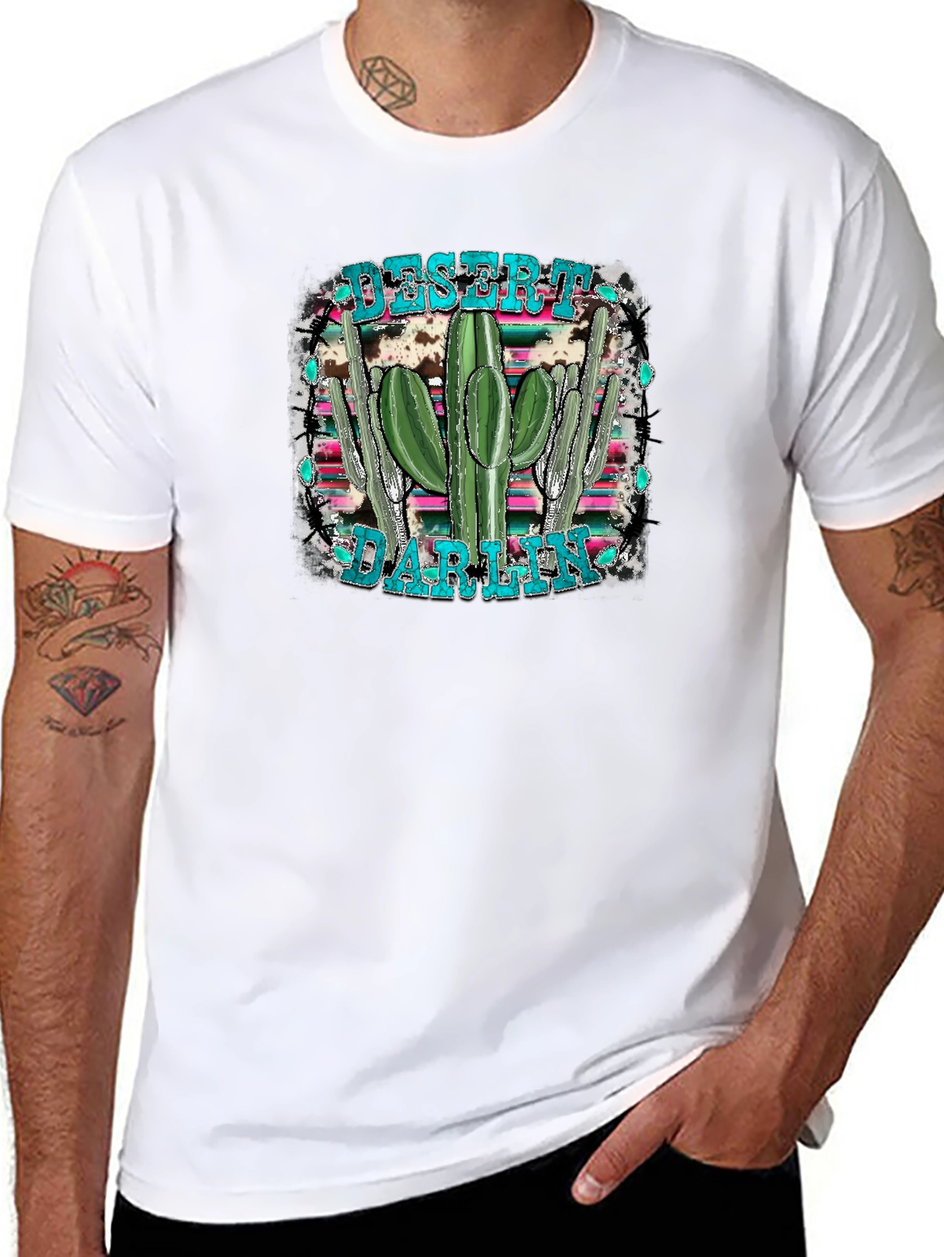 Desert Darlin Cactus Graphic Tee