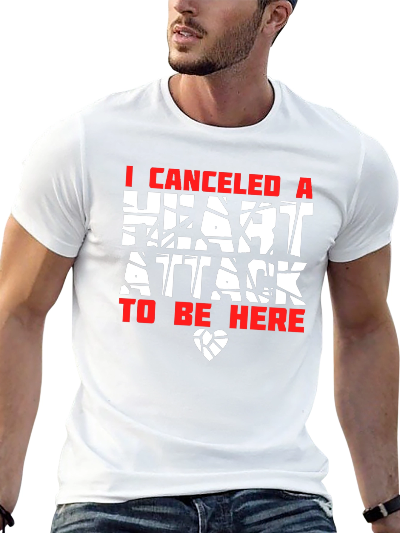 Canceled Heart Attack Graphic Tee