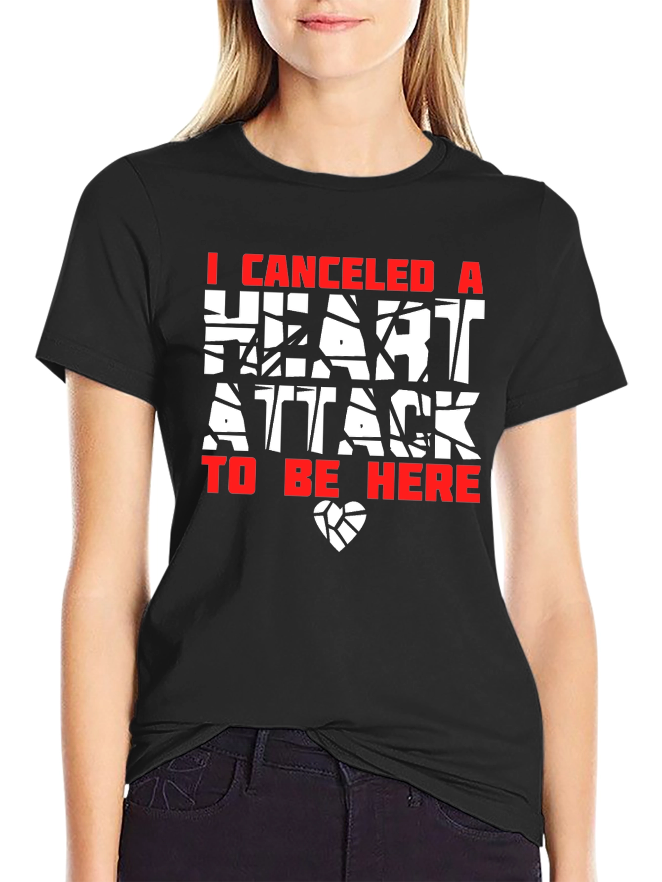 Canceled Heart Attack Graphic Tee