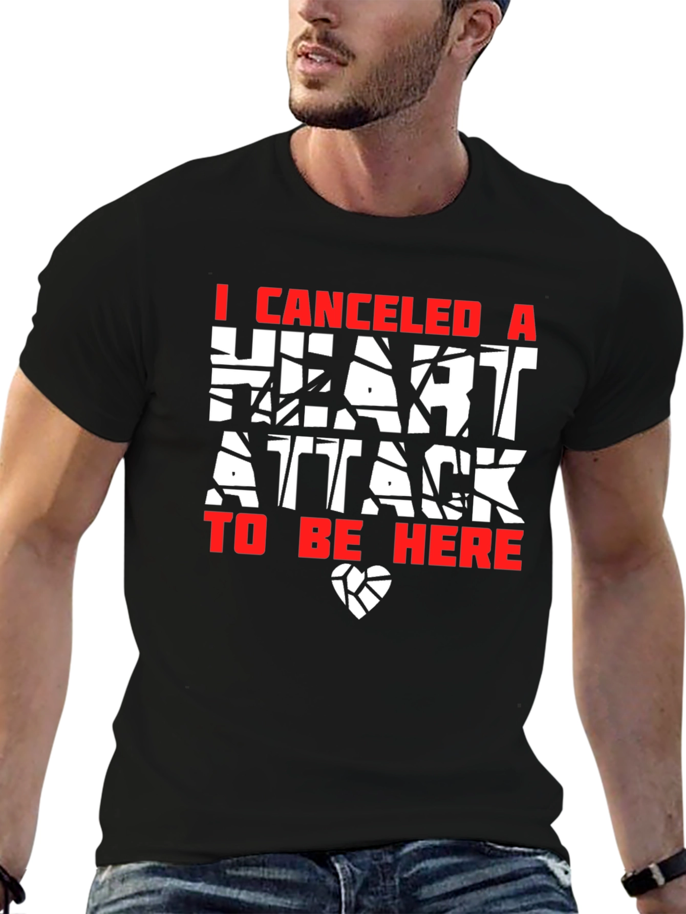 Canceled Heart Attack Graphic Tee