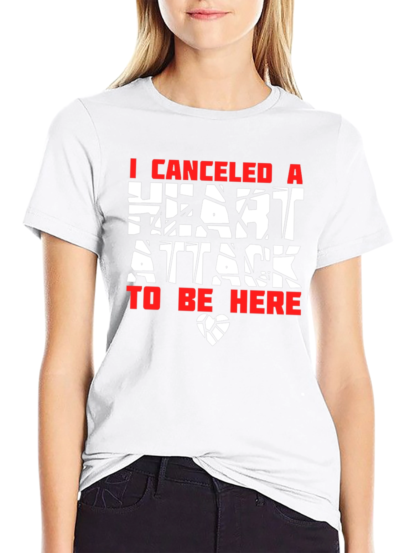 Canceled Heart Attack Graphic Tee