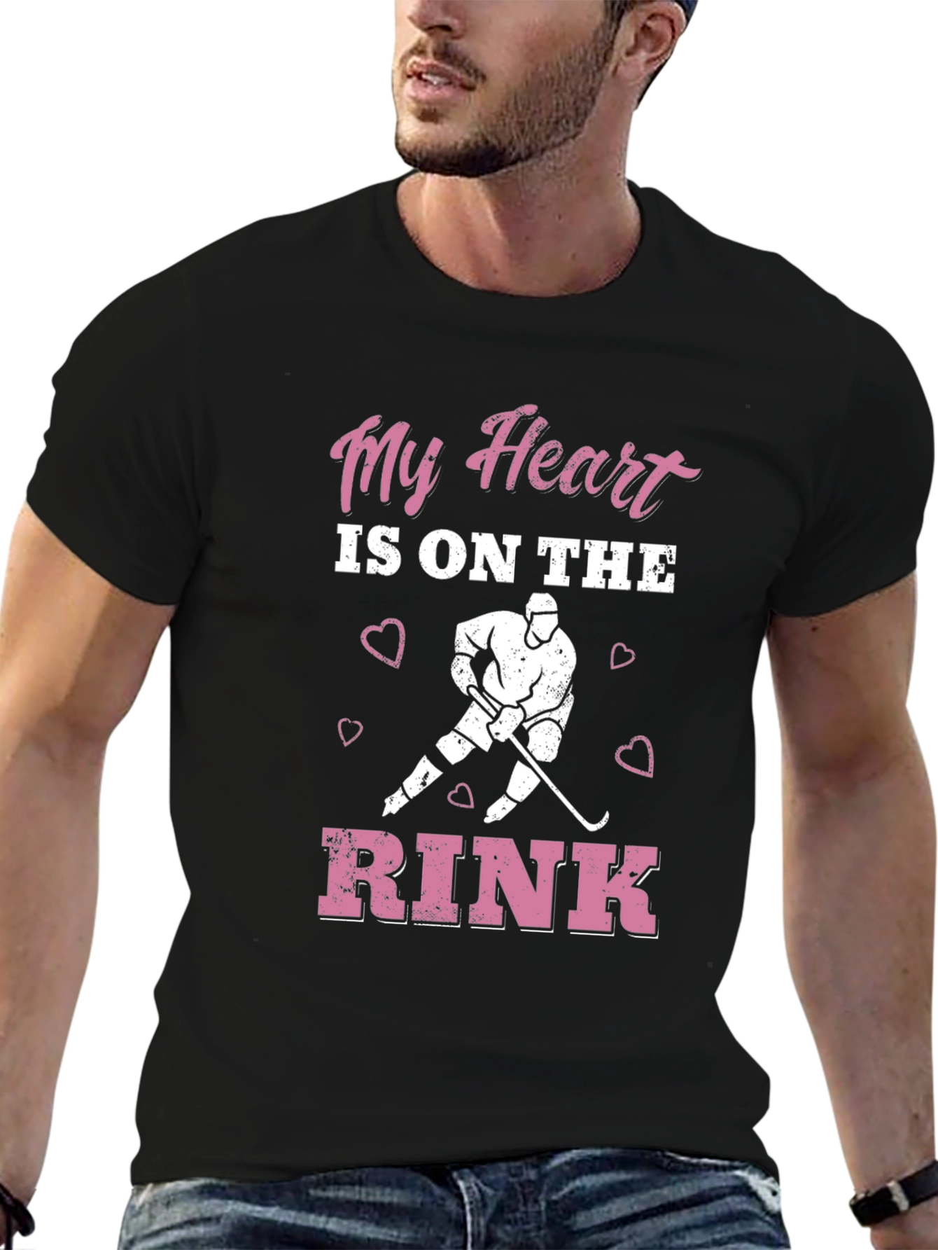 Hockey Heart T-Shirt - Rink Love
