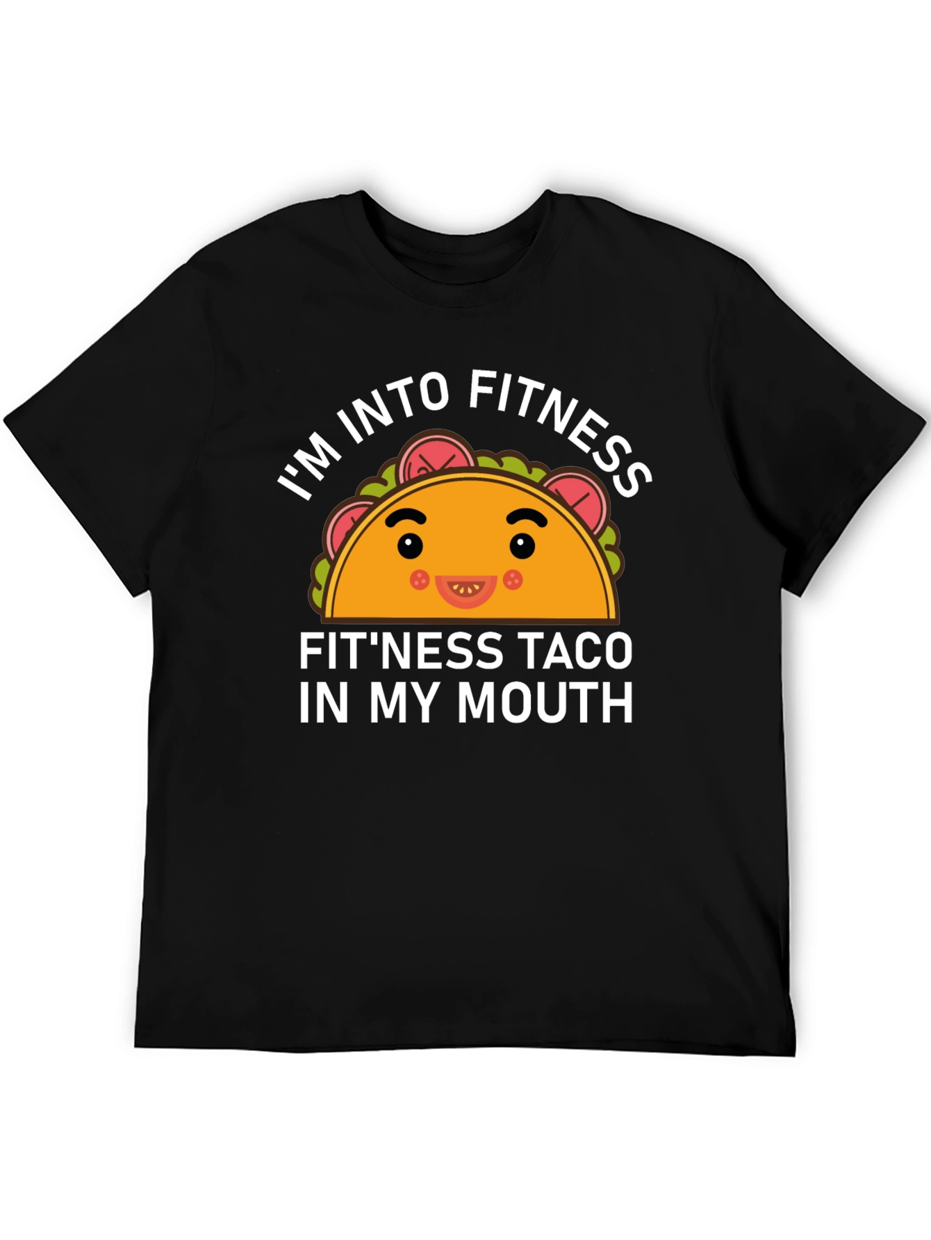Fitness Taco Black T-Shirt