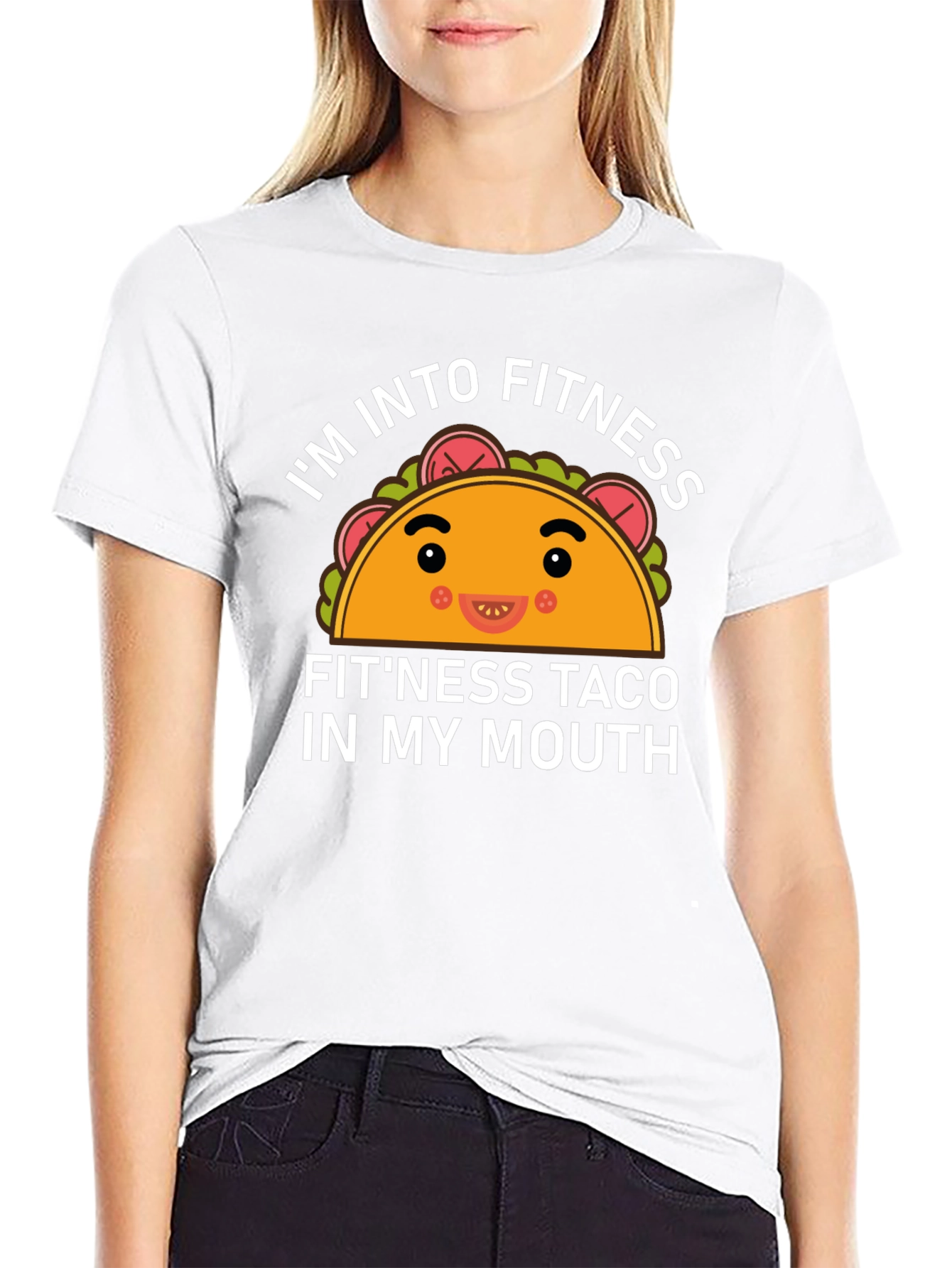 Fitness Taco Black T-Shirt
