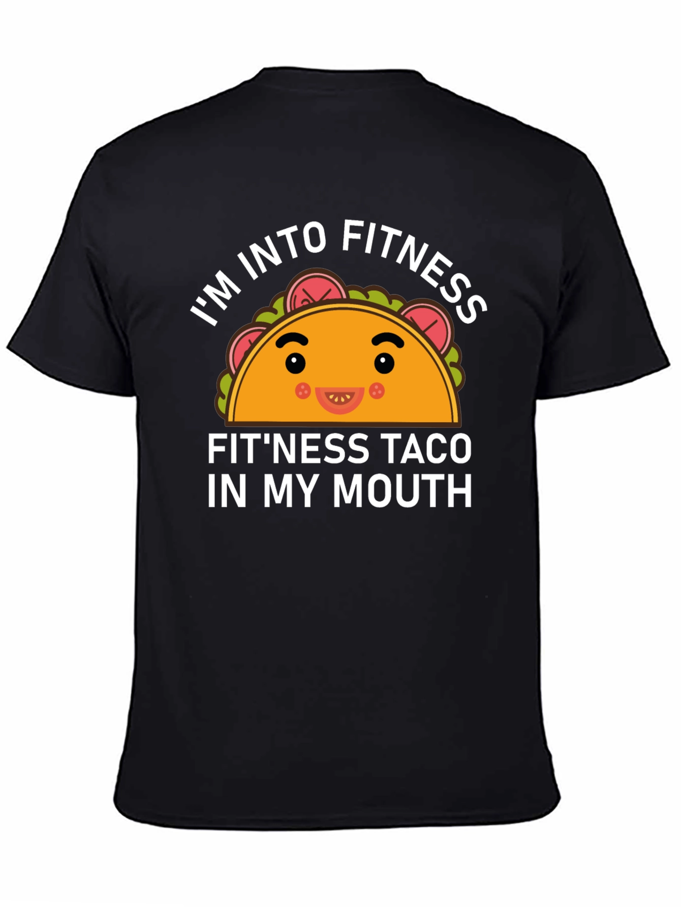 Fitness Taco Black T-Shirt