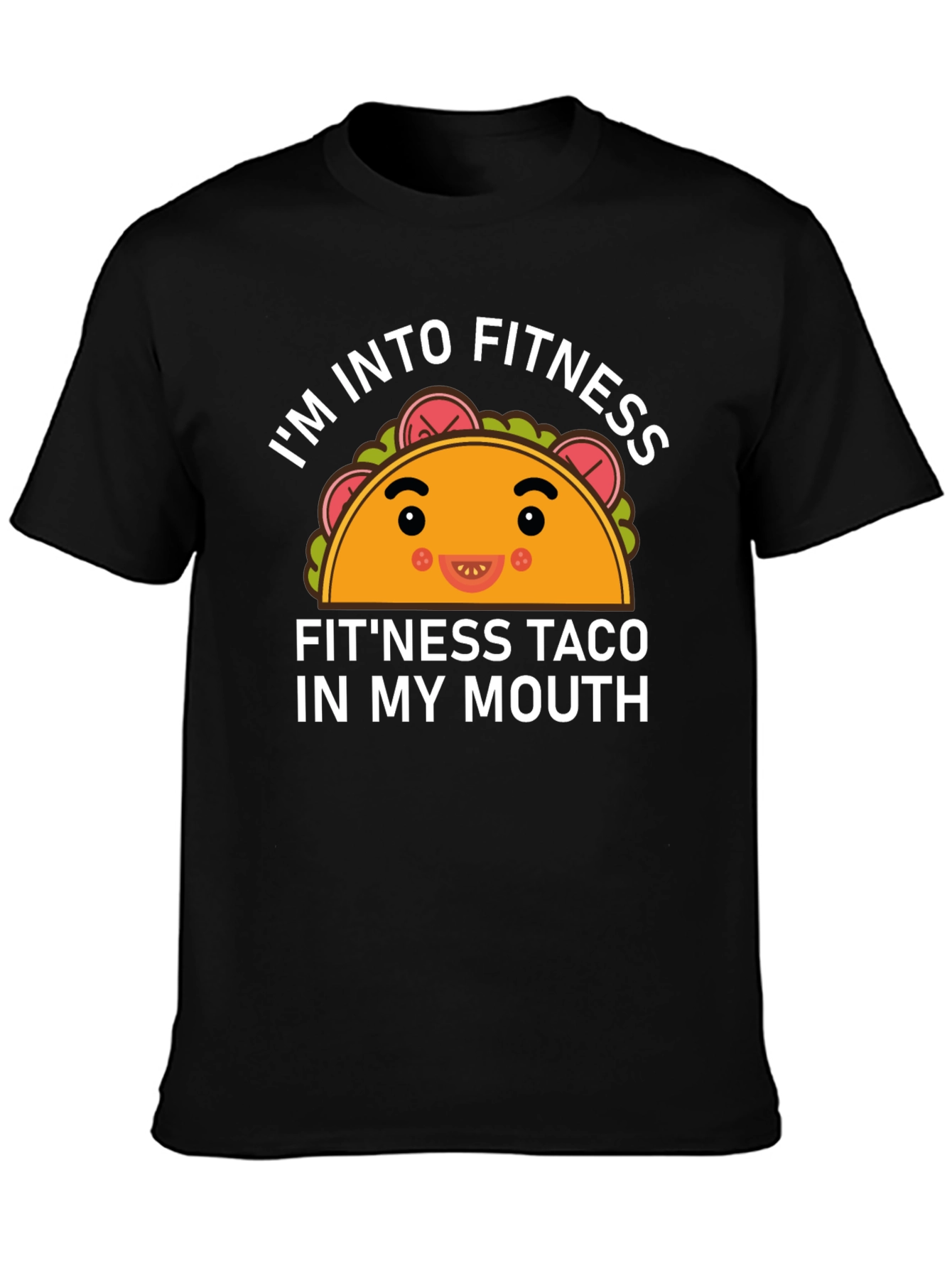 Fitness Taco Black T-Shirt