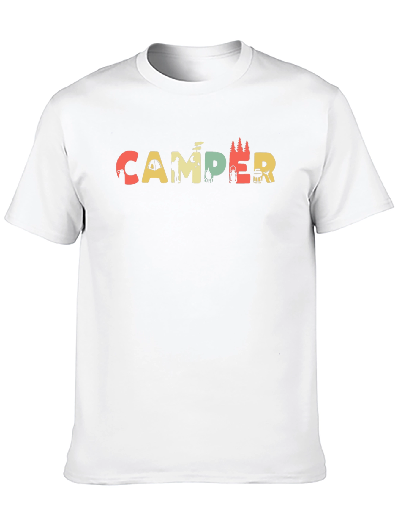 Retro Camper Graphic Tee - Adventure Ready!