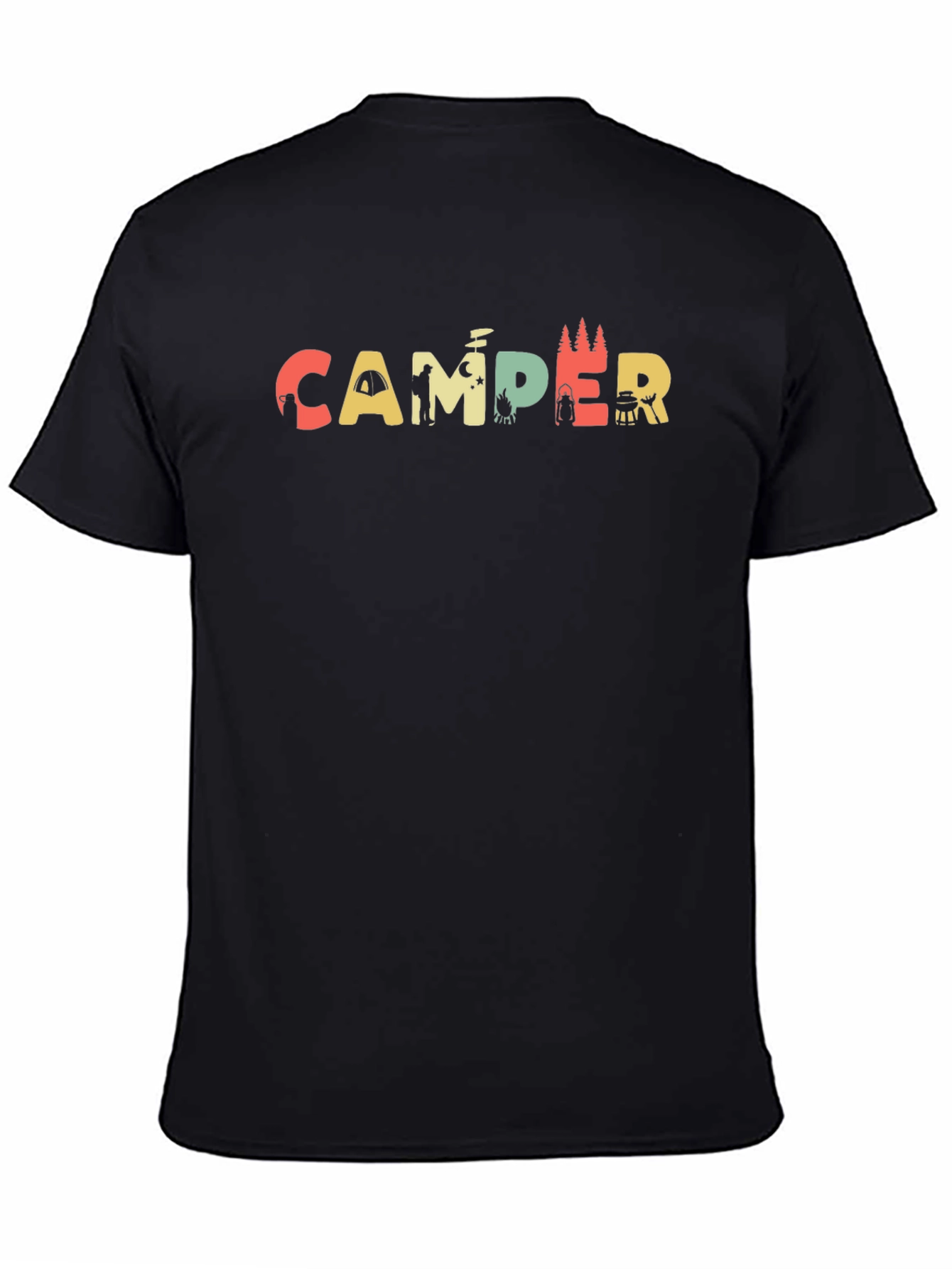Retro Camper Graphic Tee - Adventure Ready!