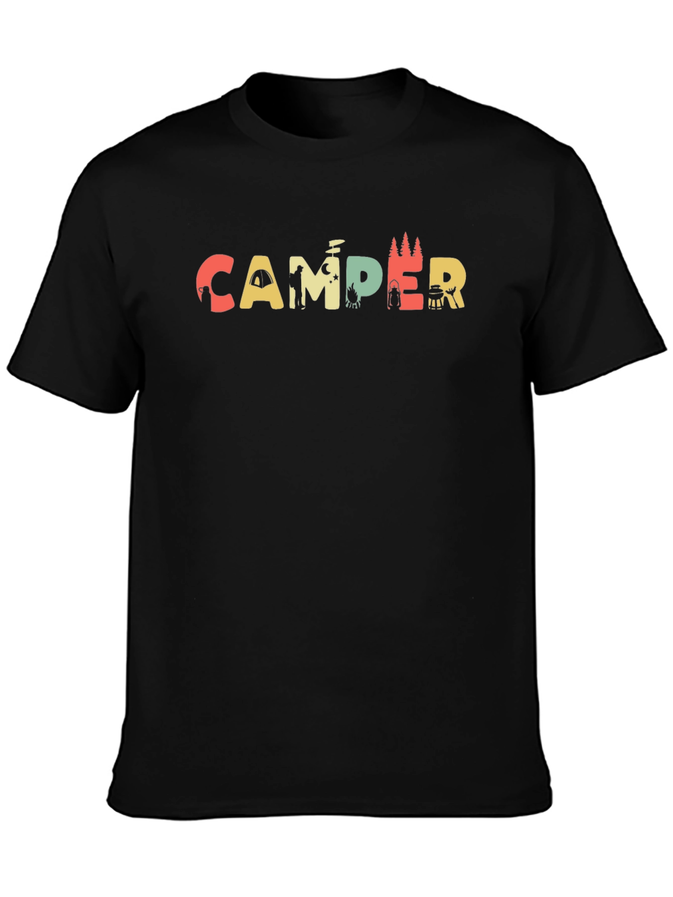 Retro Camper Graphic Tee - Adventure Ready!