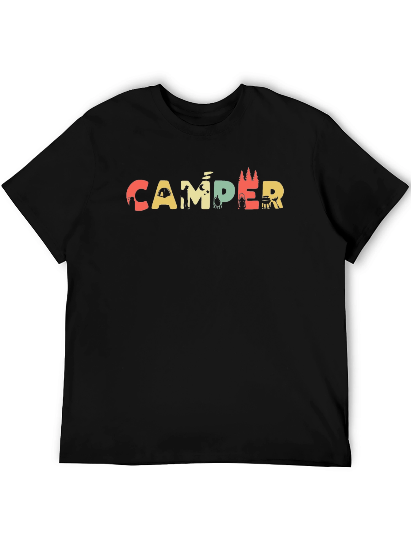 Retro Camper Graphic Tee - Adventure Ready!