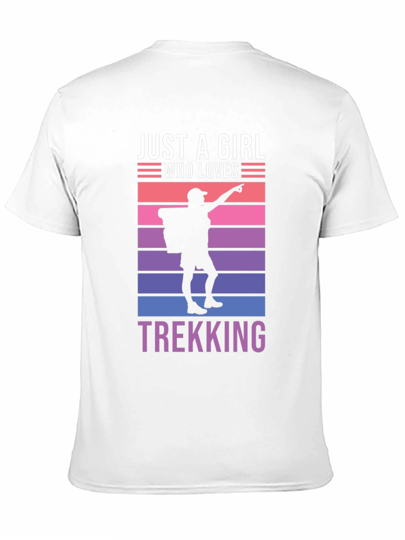 Just A Girl Who Loves Trekking T-Shirt