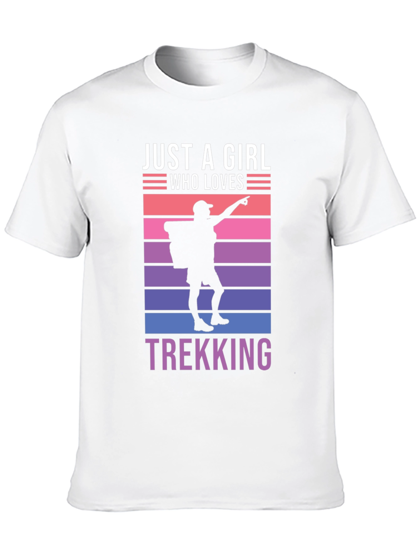 Just A Girl Who Loves Trekking T-Shirt