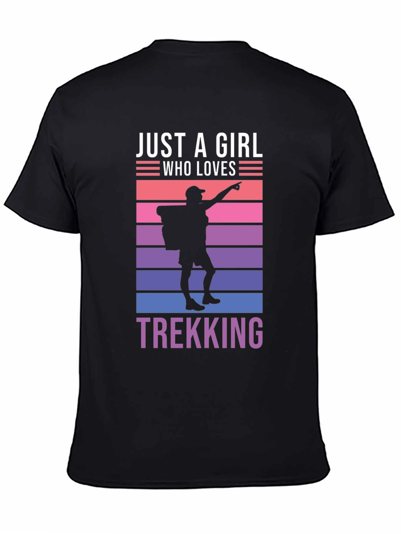 Just A Girl Who Loves Trekking T-Shirt