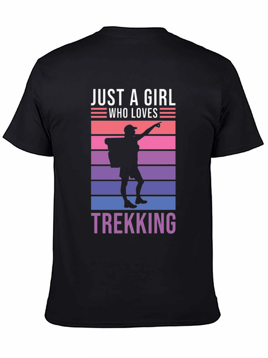 Just A Girl Who Loves Trekking T-Shirt