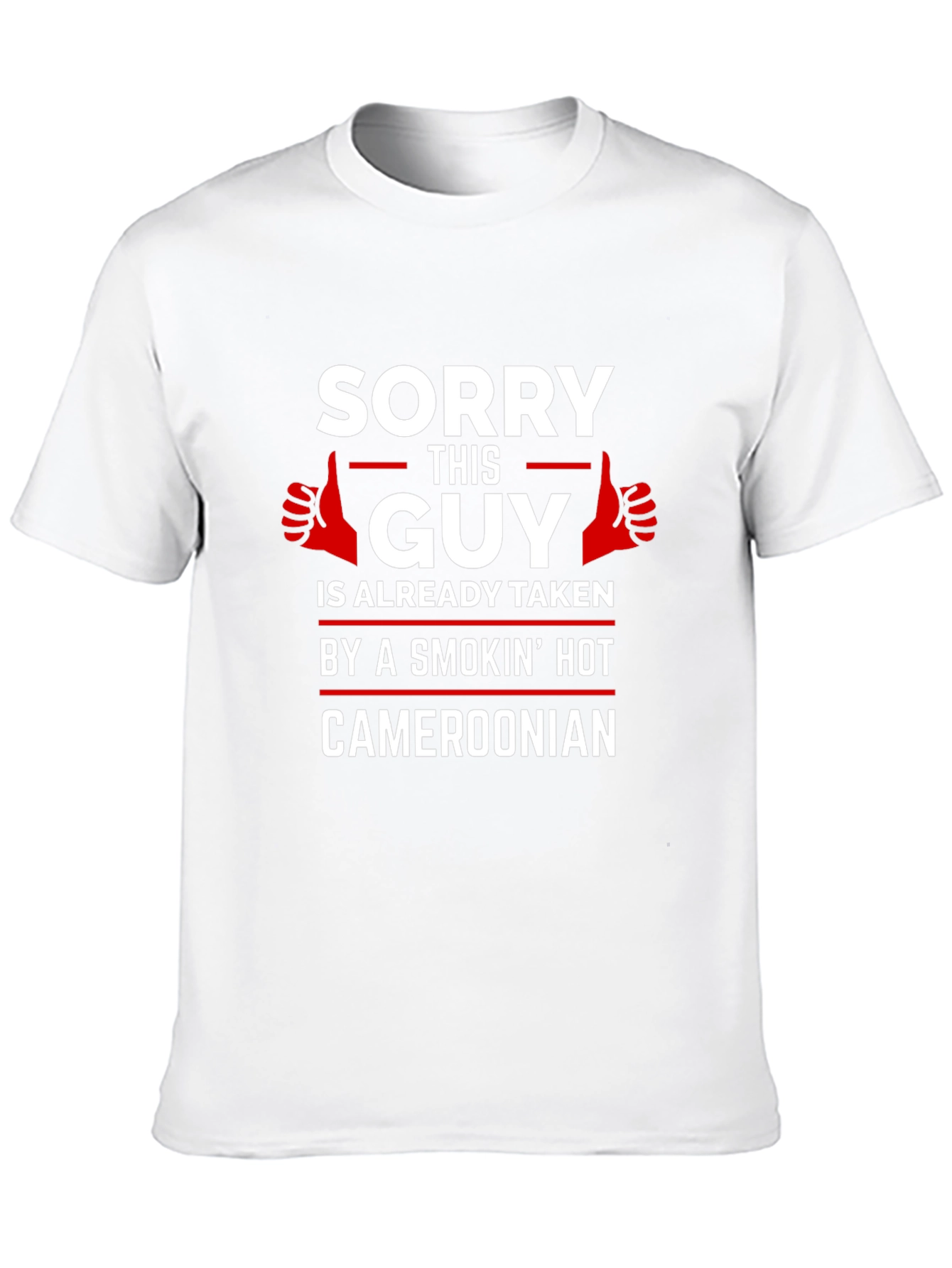 Sorry This Guy Is Already Taken Cameroonian T-Shirt