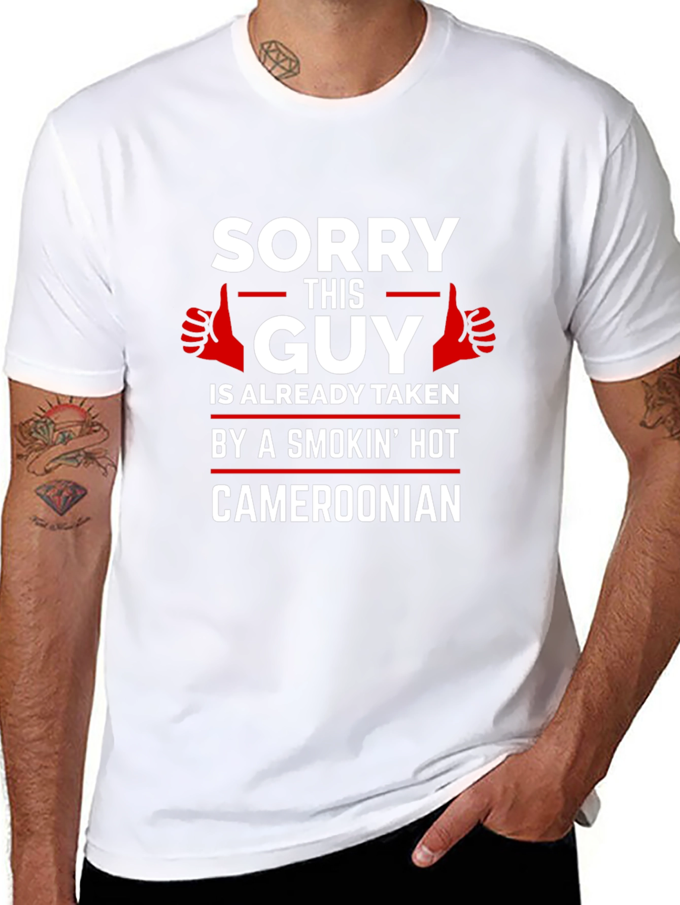Sorry This Guy Is Already Taken Cameroonian T-Shirt