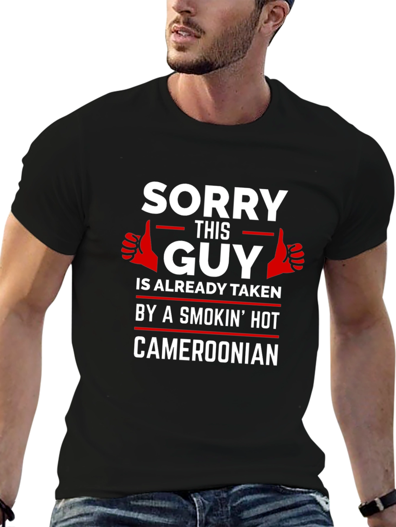 Sorry This Guy Is Already Taken Cameroonian T-Shirt