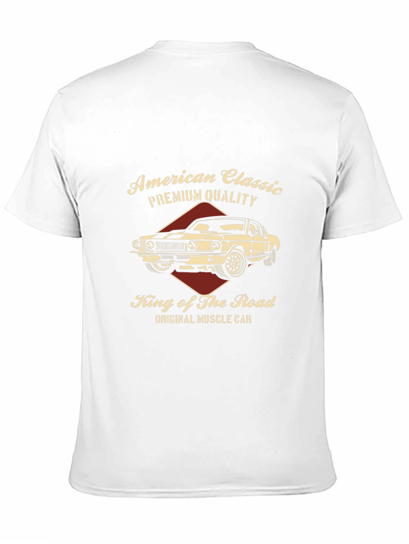 American Classic Car Graphic T-Shirt