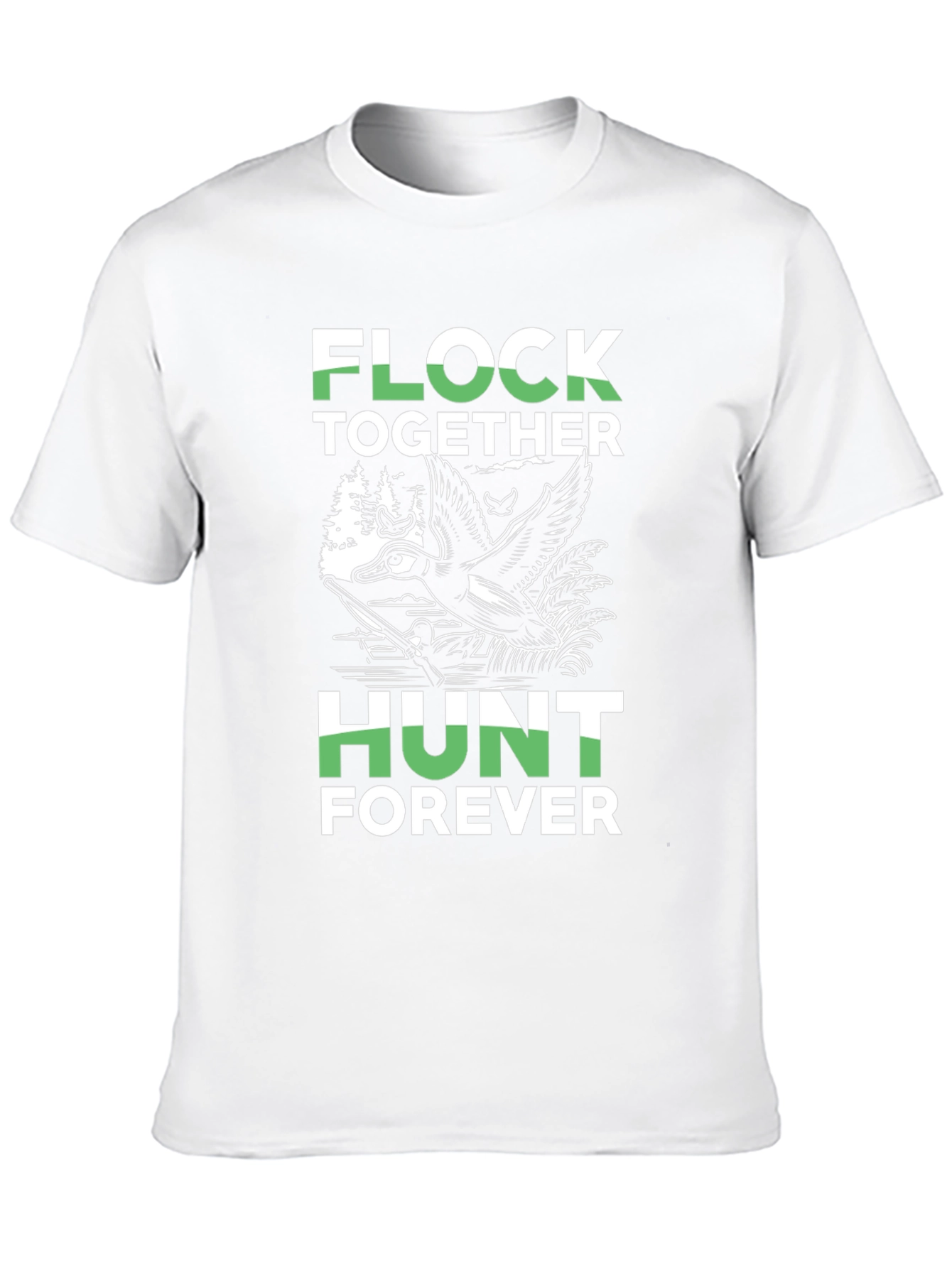 Flock Together Hunt Forever Graphic Tee