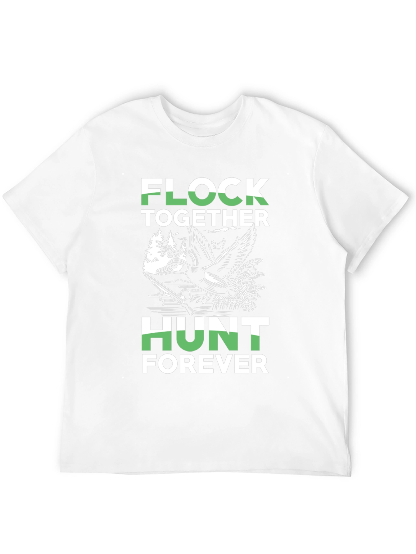 Flock Together Hunt Forever Graphic Tee