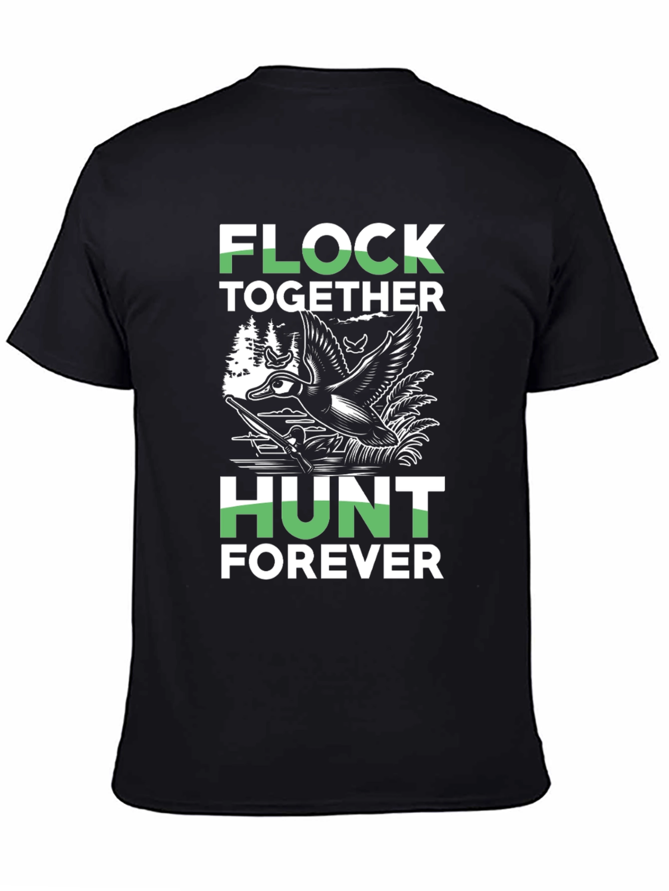 Flock Together Hunt Forever Graphic Tee
