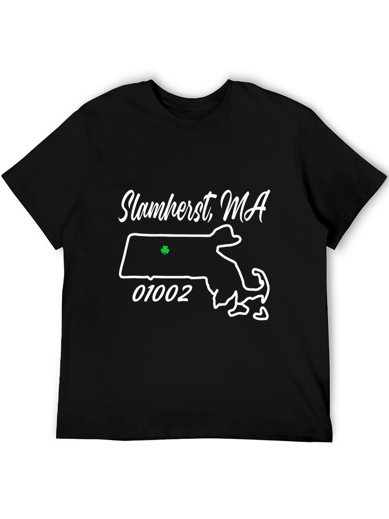 Slamherst MA Shamrock T-Shirt