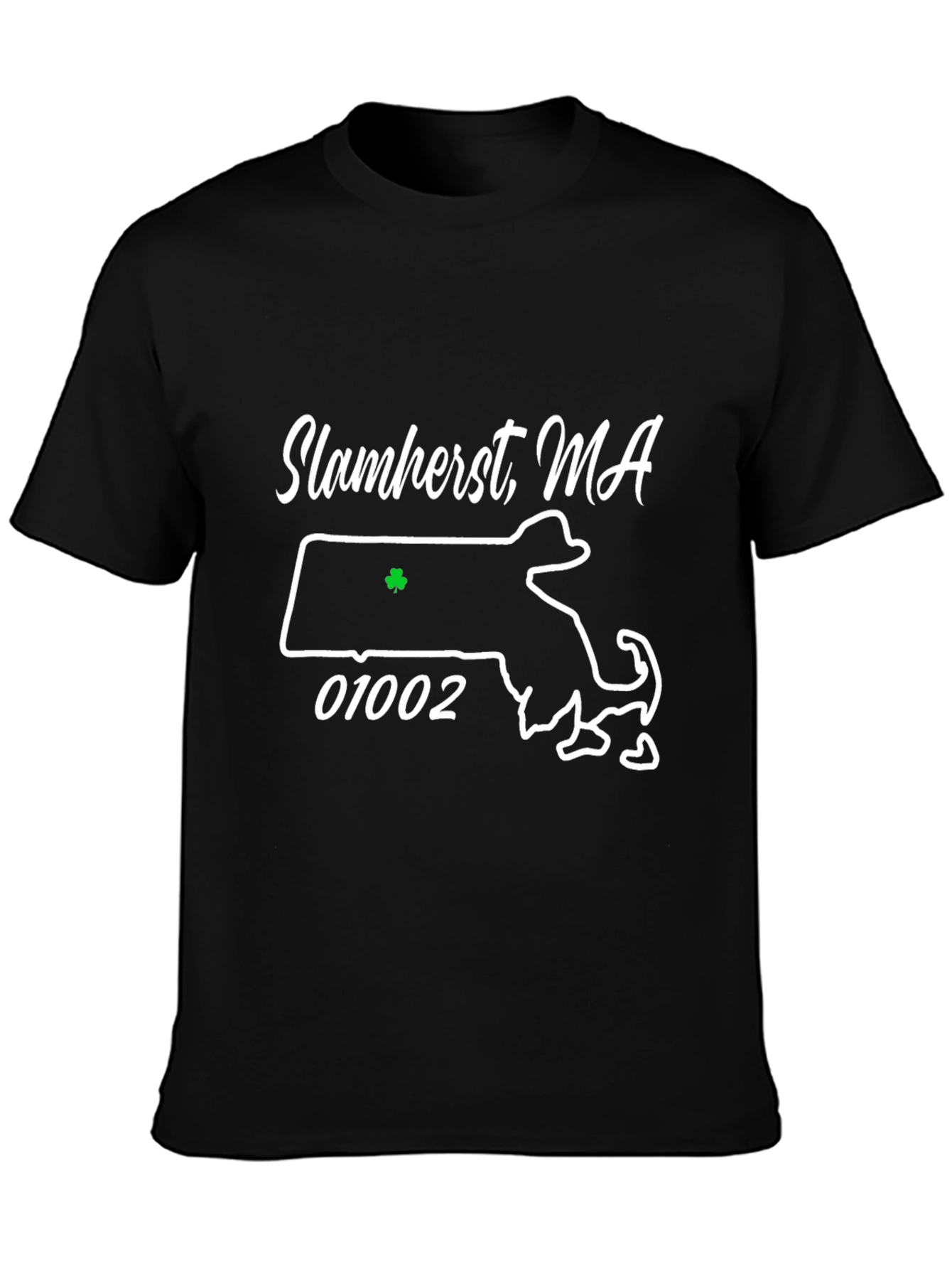 Slamherst MA Shamrock T-Shirt