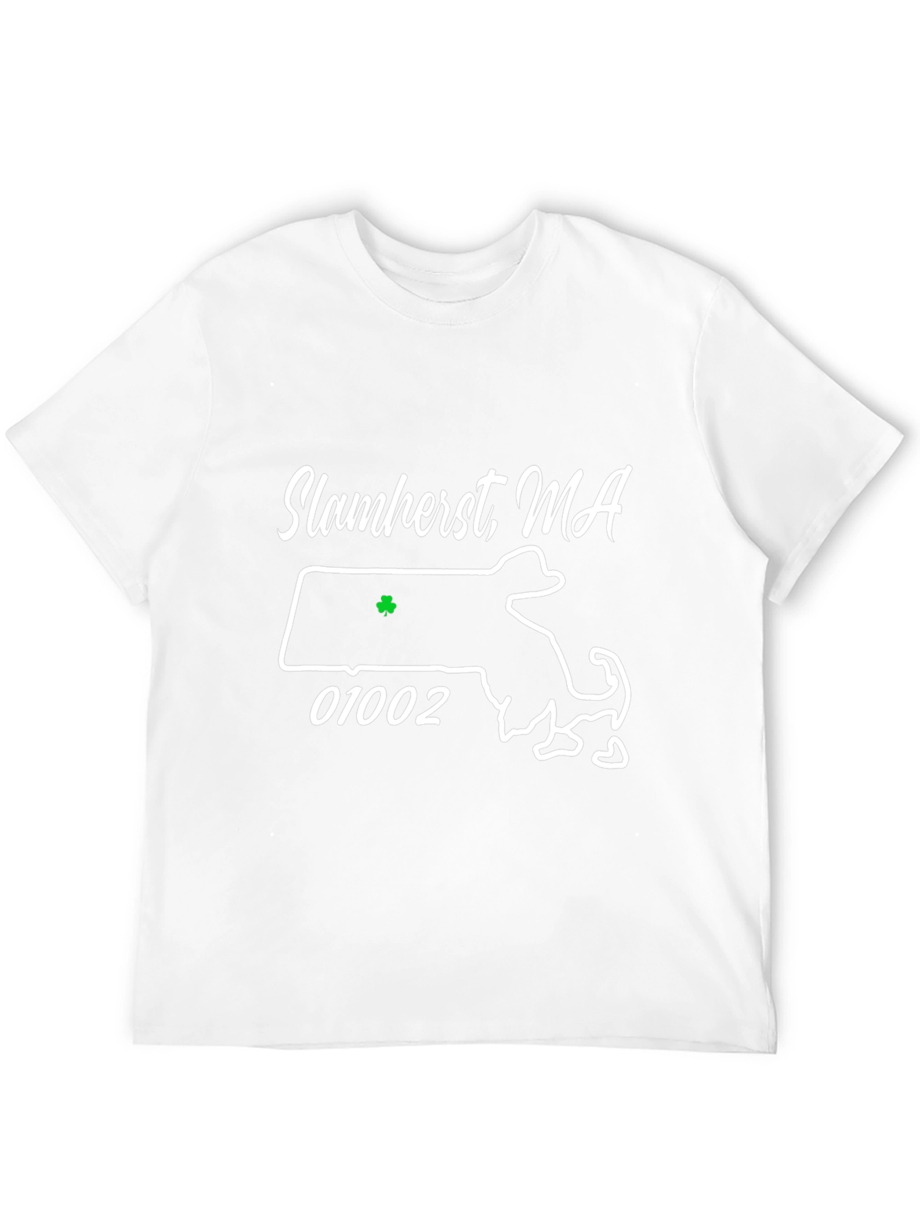 Slamherst MA Shamrock T-Shirt
