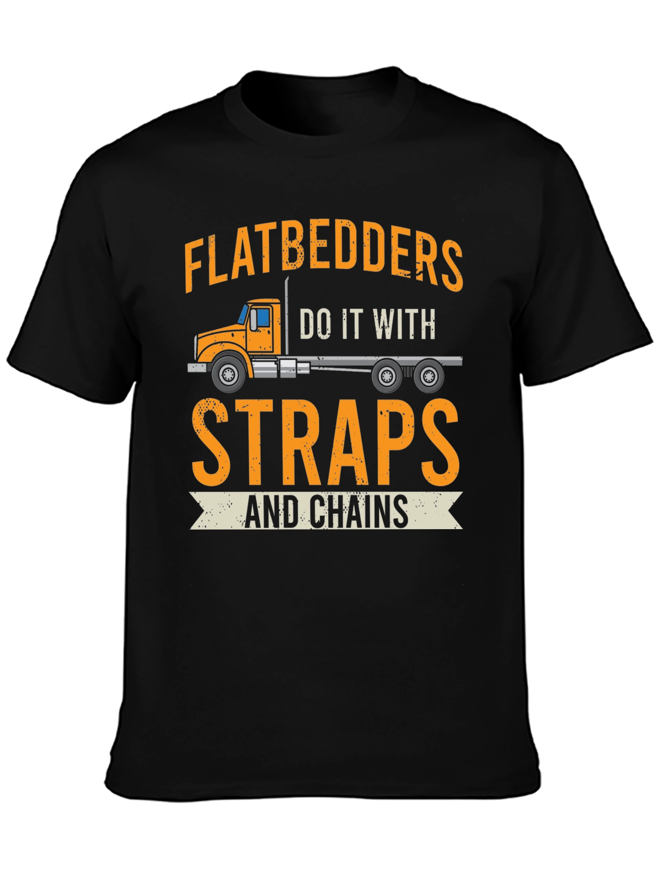 Flatbedders Straps and Chains T-Shirt