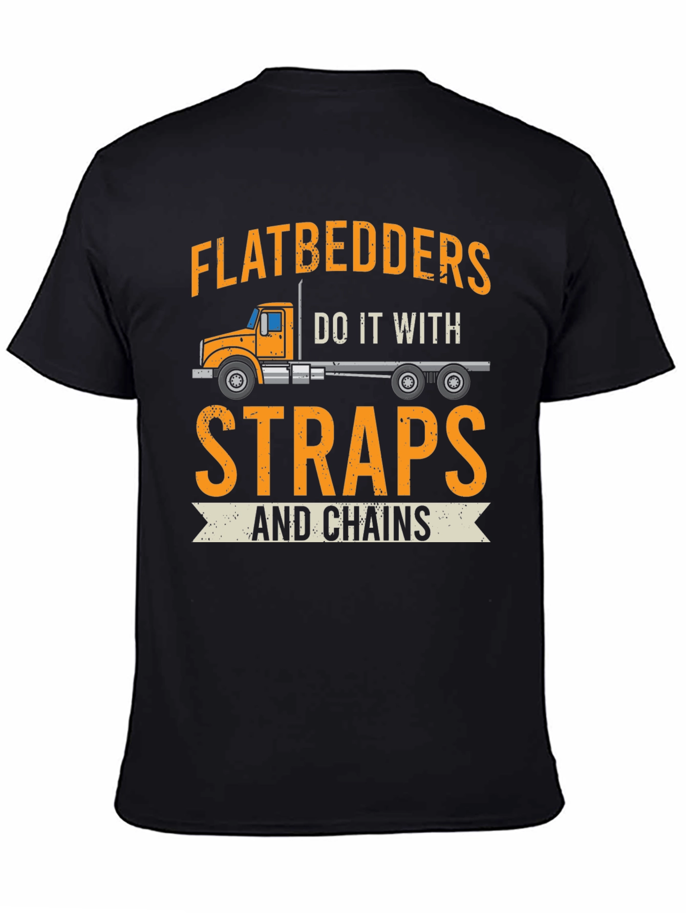 Flatbedders Straps and Chains T-Shirt