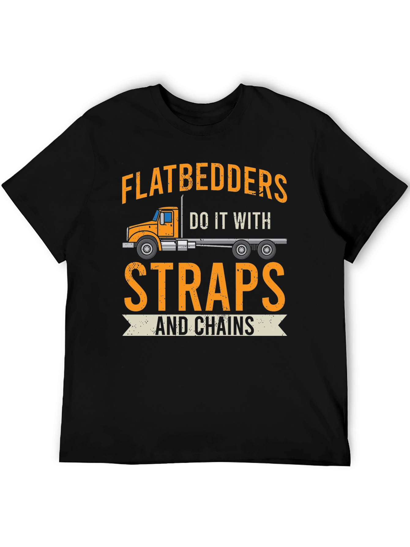 Flatbedders Straps and Chains T-Shirt
