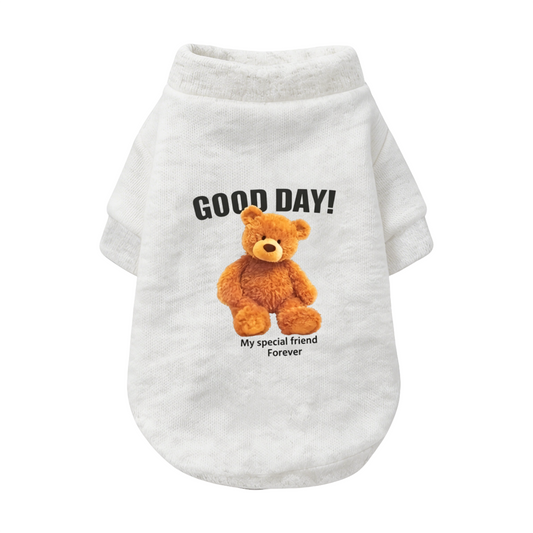 Good Day Teddy Bear Best Friend Pet Sweater