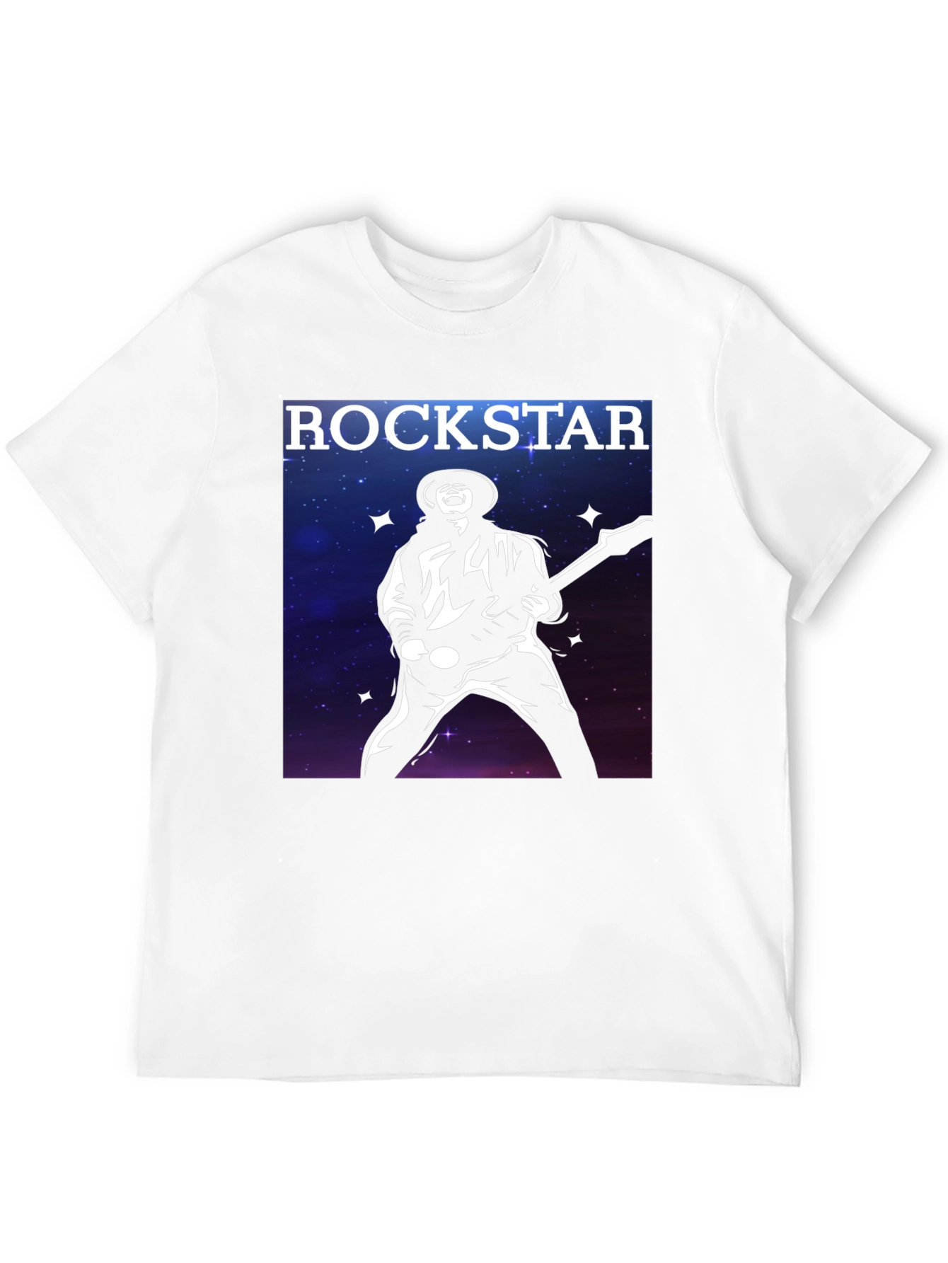 Rockstar Guitarist Black T-Shirt