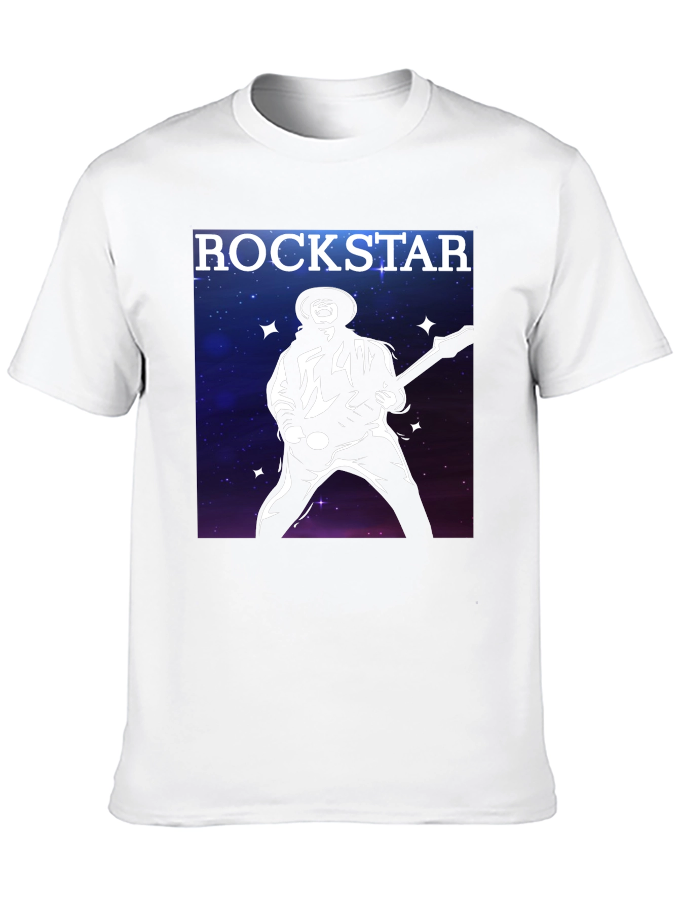 Rockstar Guitarist Black T-Shirt