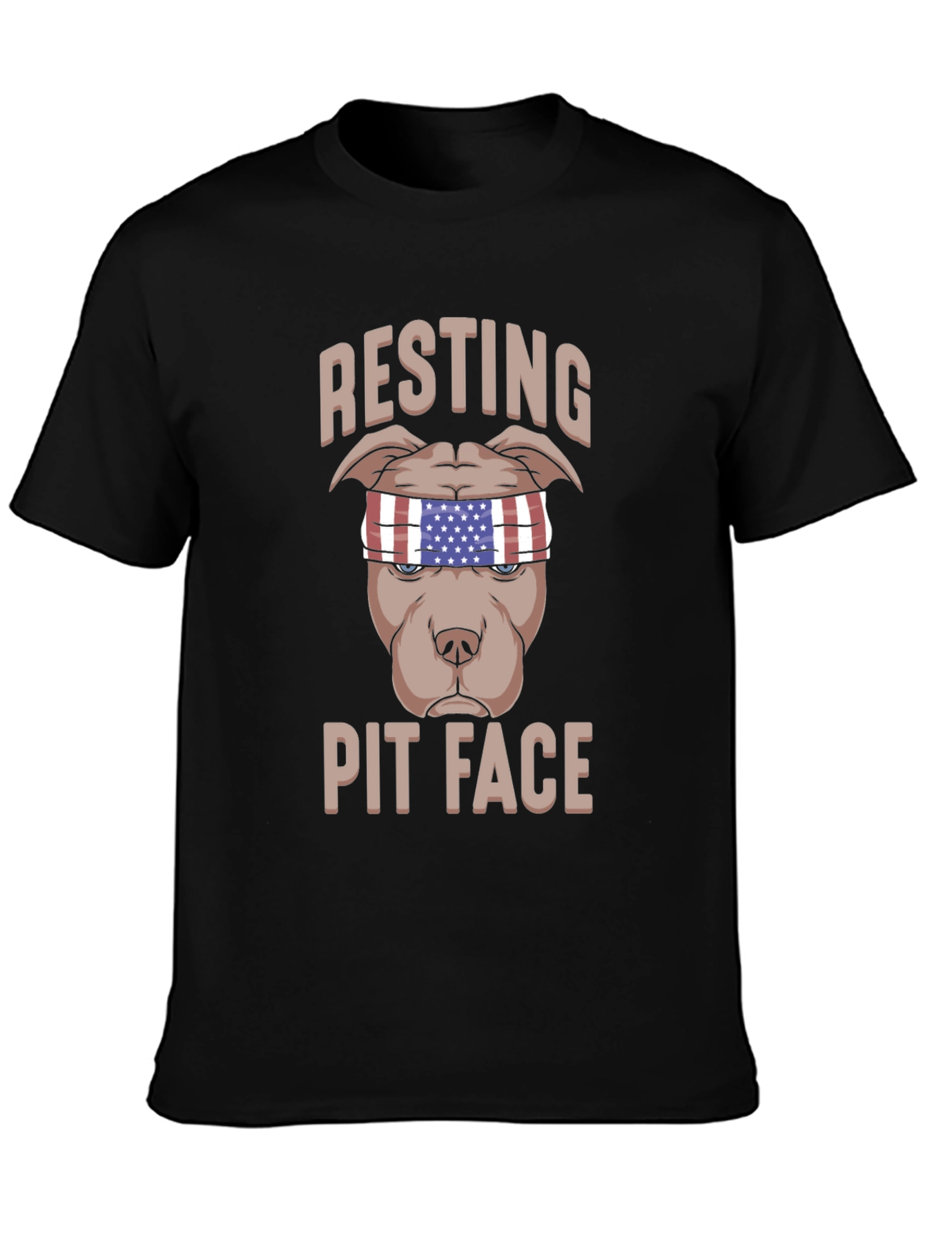 Resting Pit Face Graphic Tee