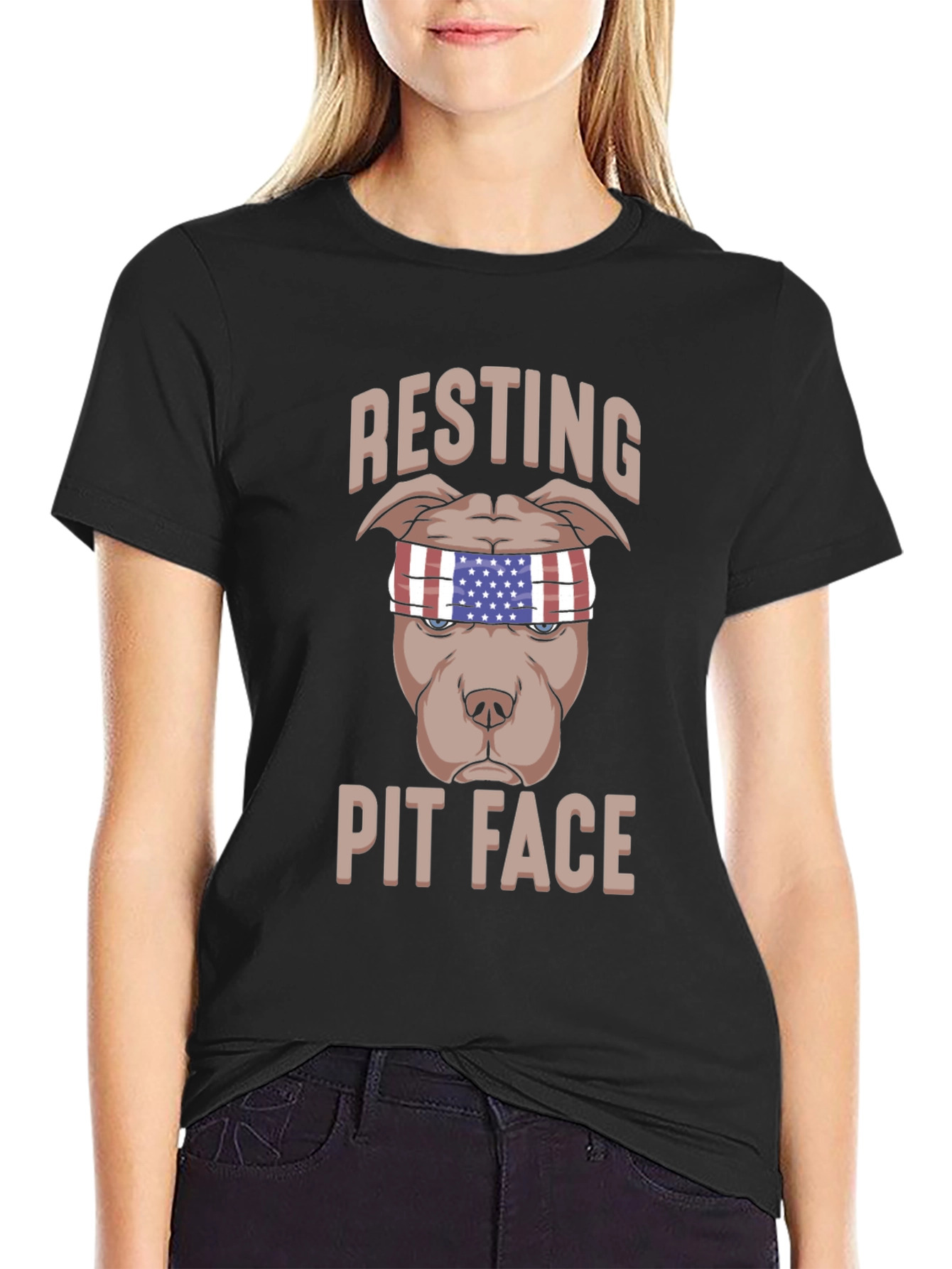 Resting Pit Face Graphic Tee