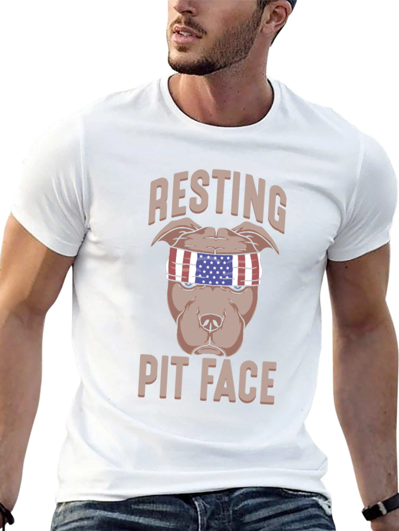 Resting Pit Face Graphic Tee