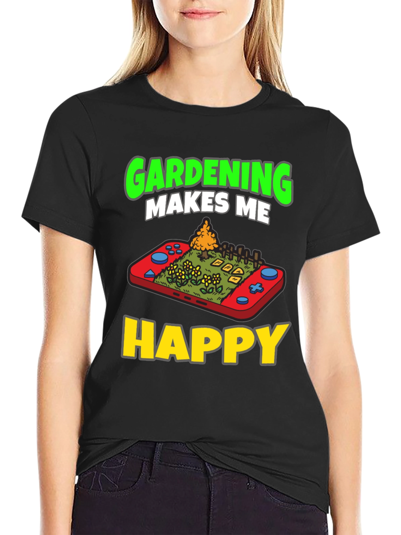 Gardening Makes Me Happy T-Shirt