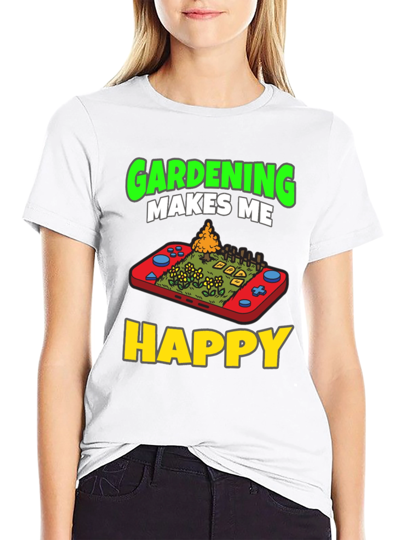 Gardening Makes Me Happy T-Shirt