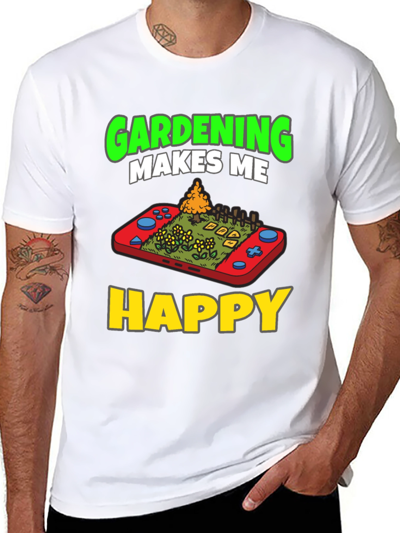 Gardening Makes Me Happy T-Shirt