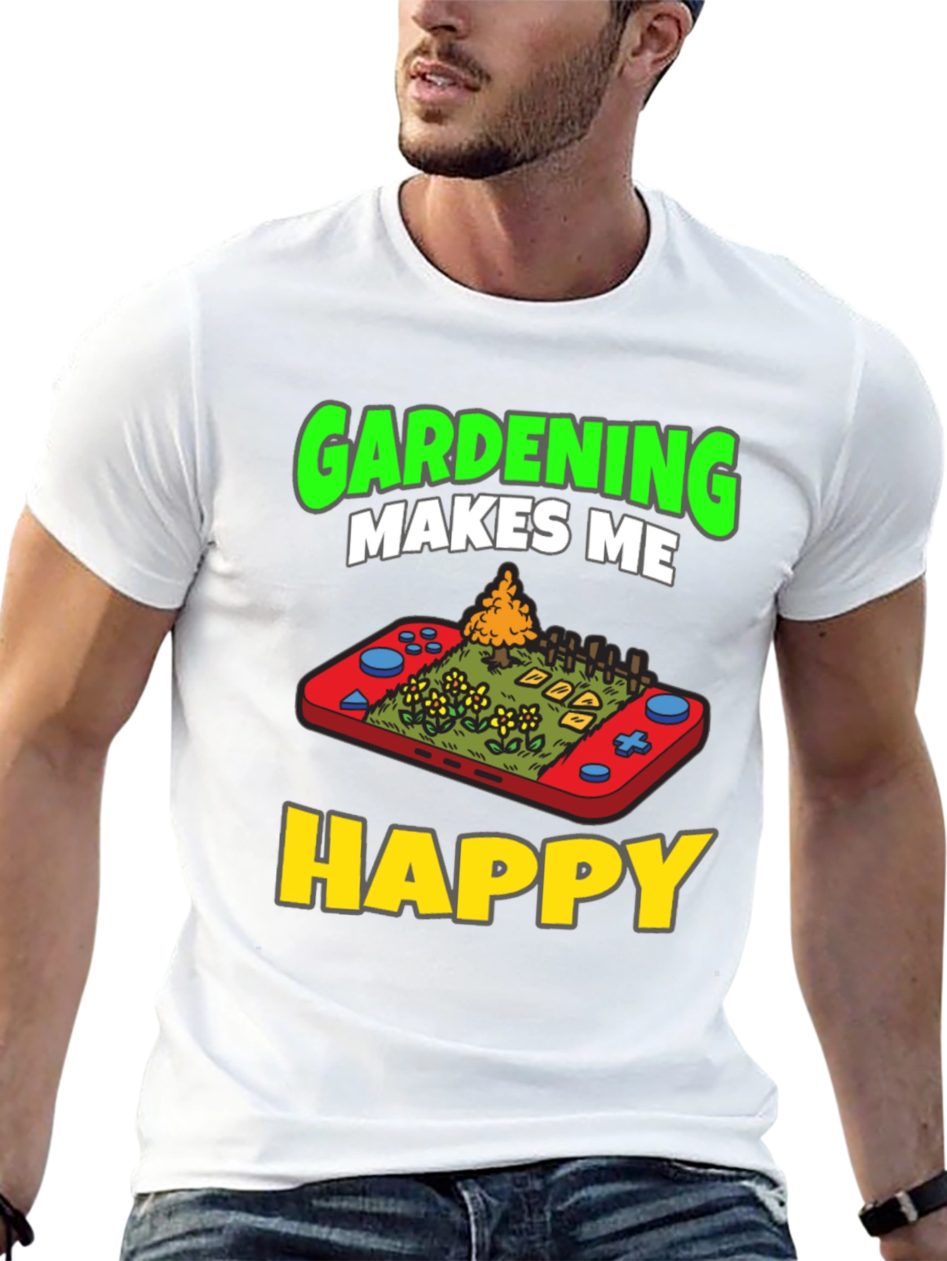 Gardening Makes Me Happy T-Shirt