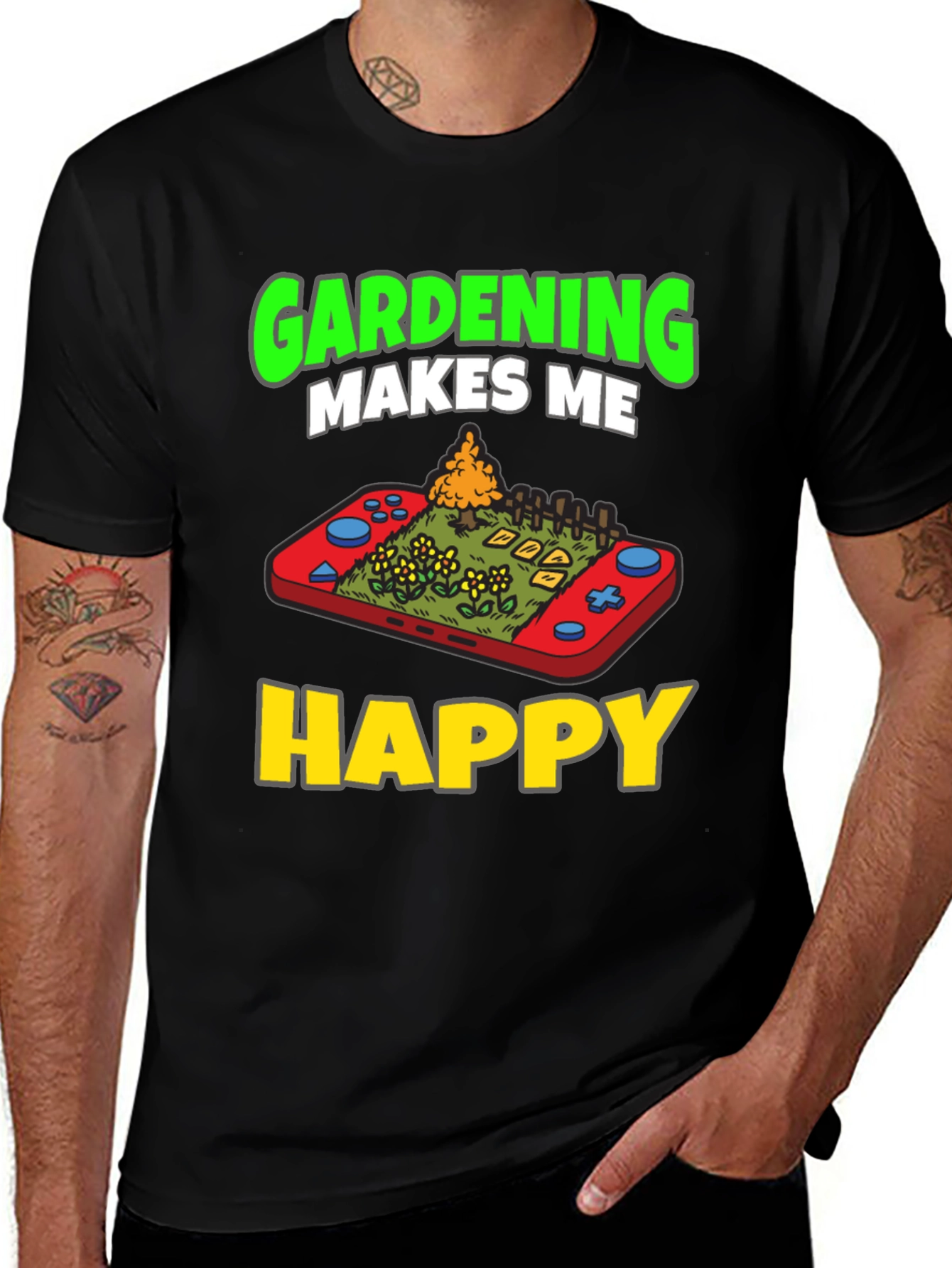 Gardening Makes Me Happy T-Shirt
