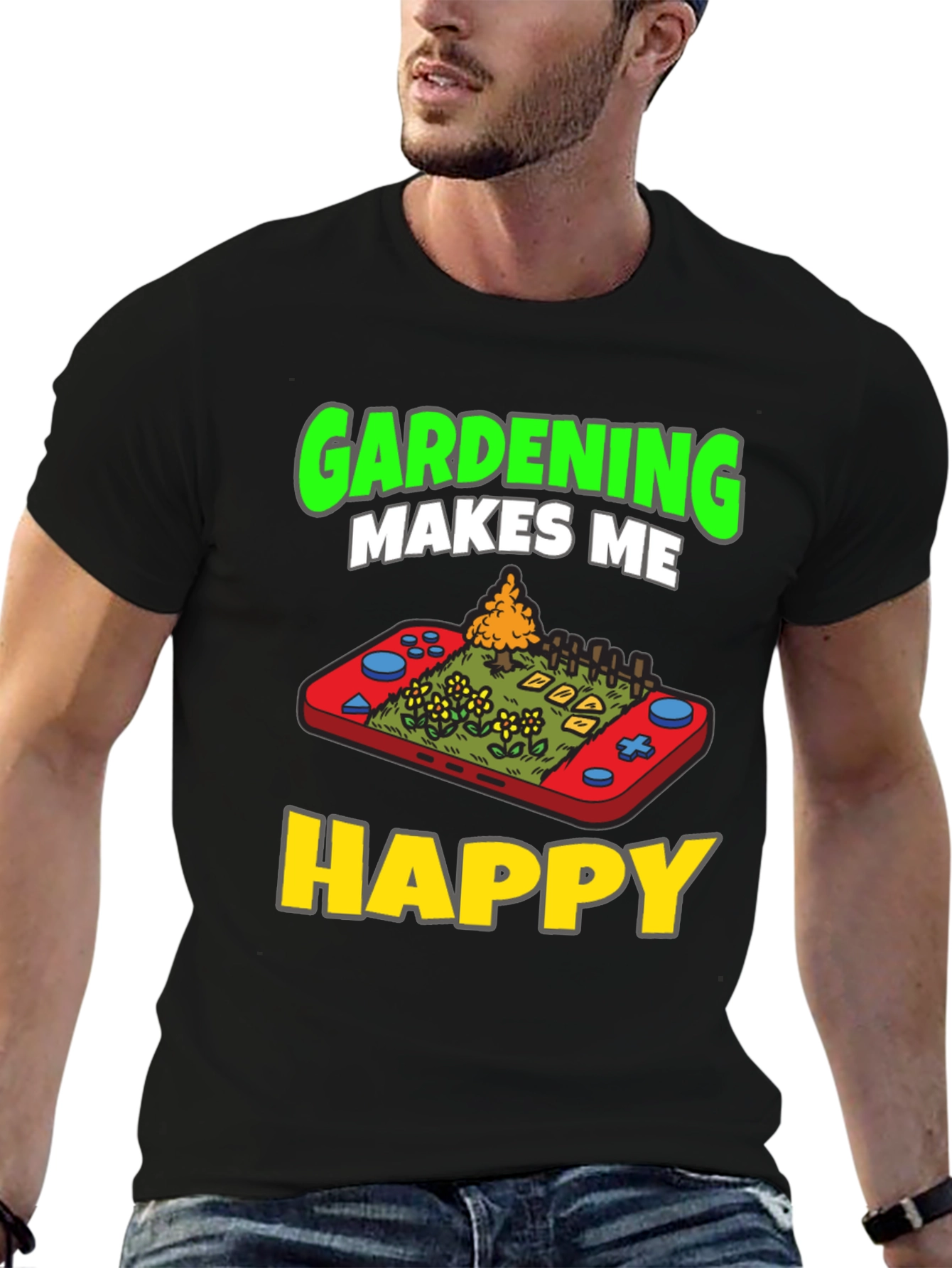 Gardening Makes Me Happy T-Shirt