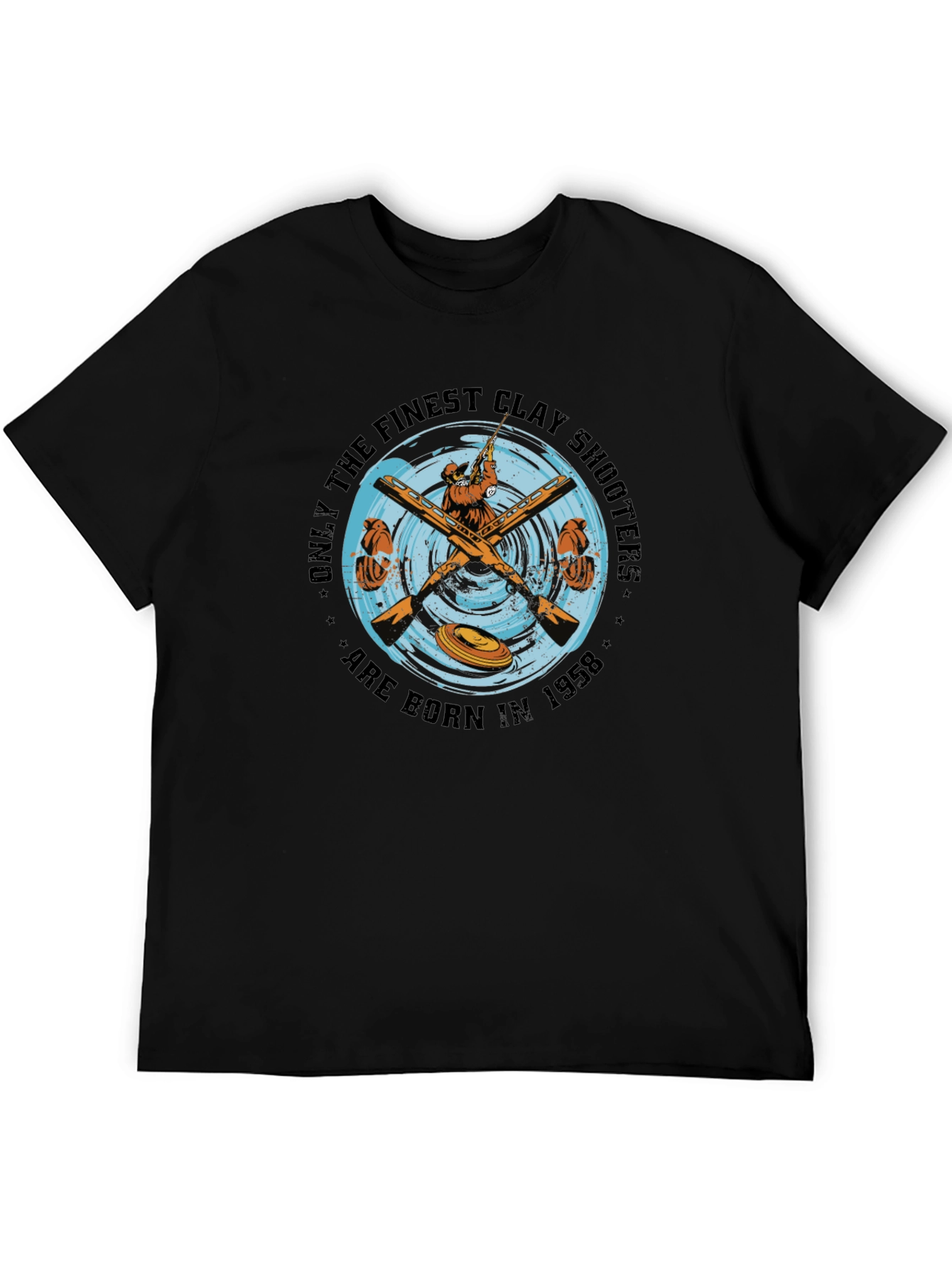 Finest Clay Shooters T-Shirt - Born in 1958