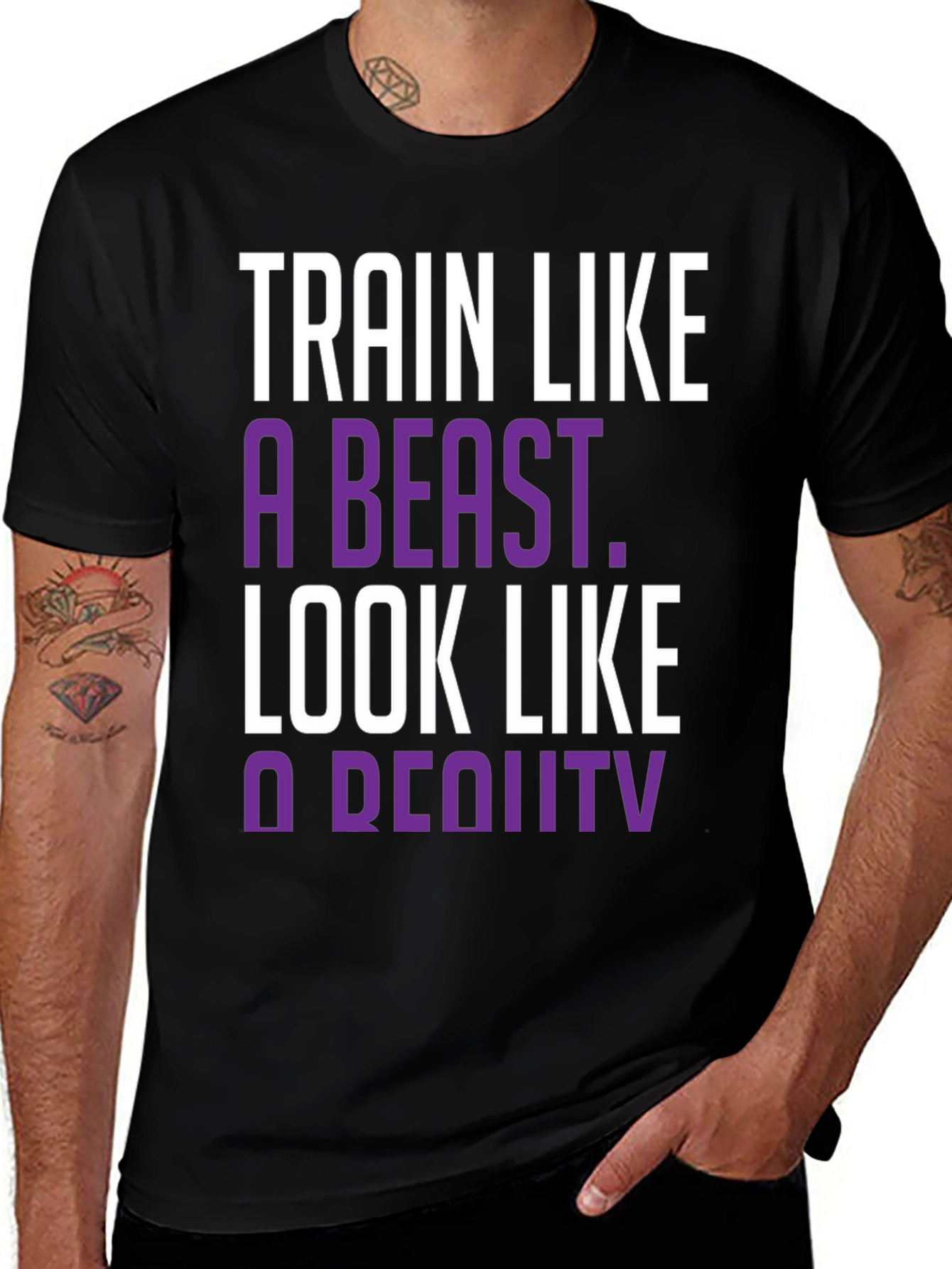 Train Like A Beast Graphic Tee