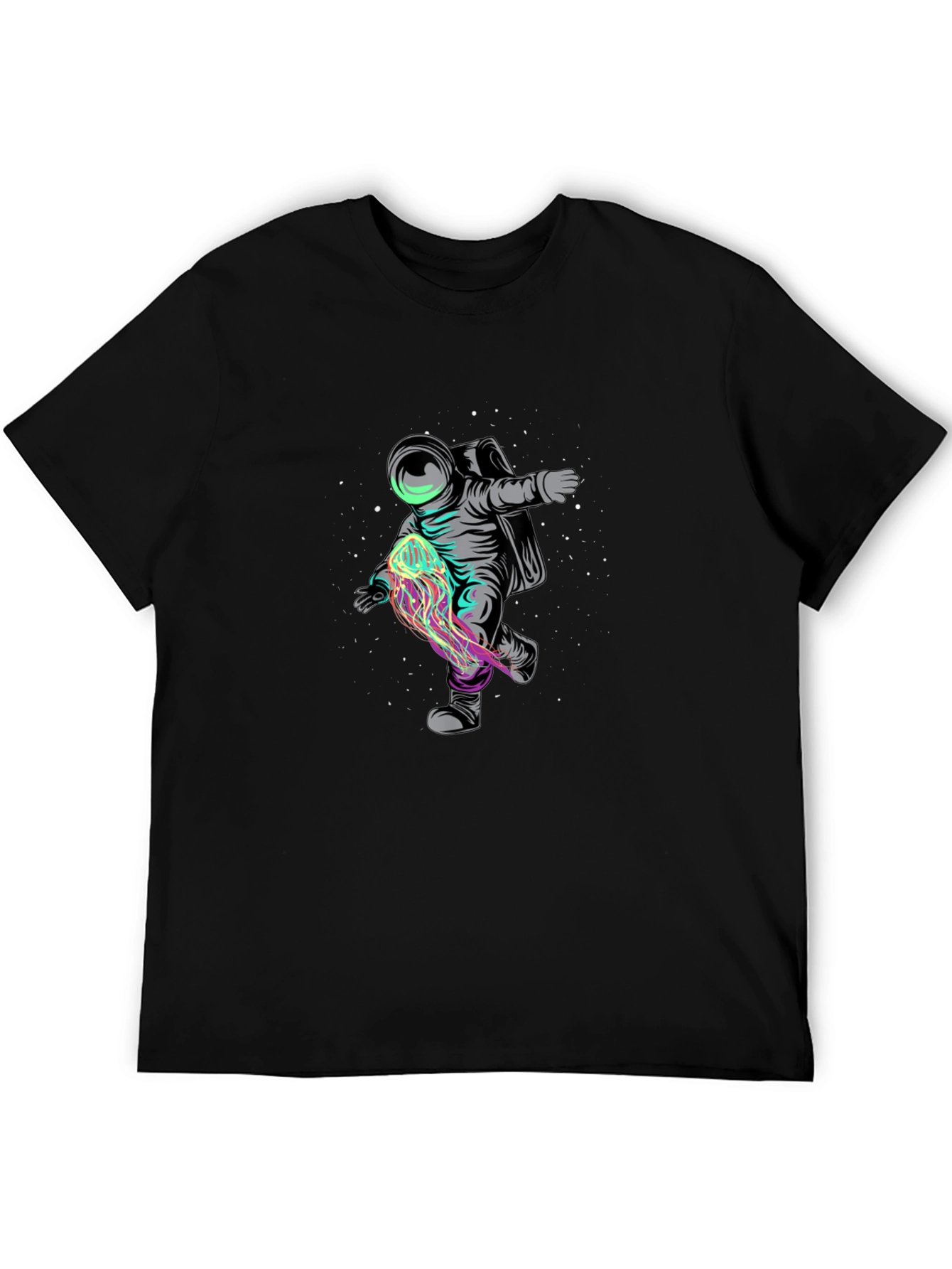 Astronaut Jellyfish T-Shirt - Cosmic Graphic Tee